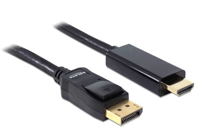 Kabel Displayport V1.1 -> Hdmi(m) Delock 82586