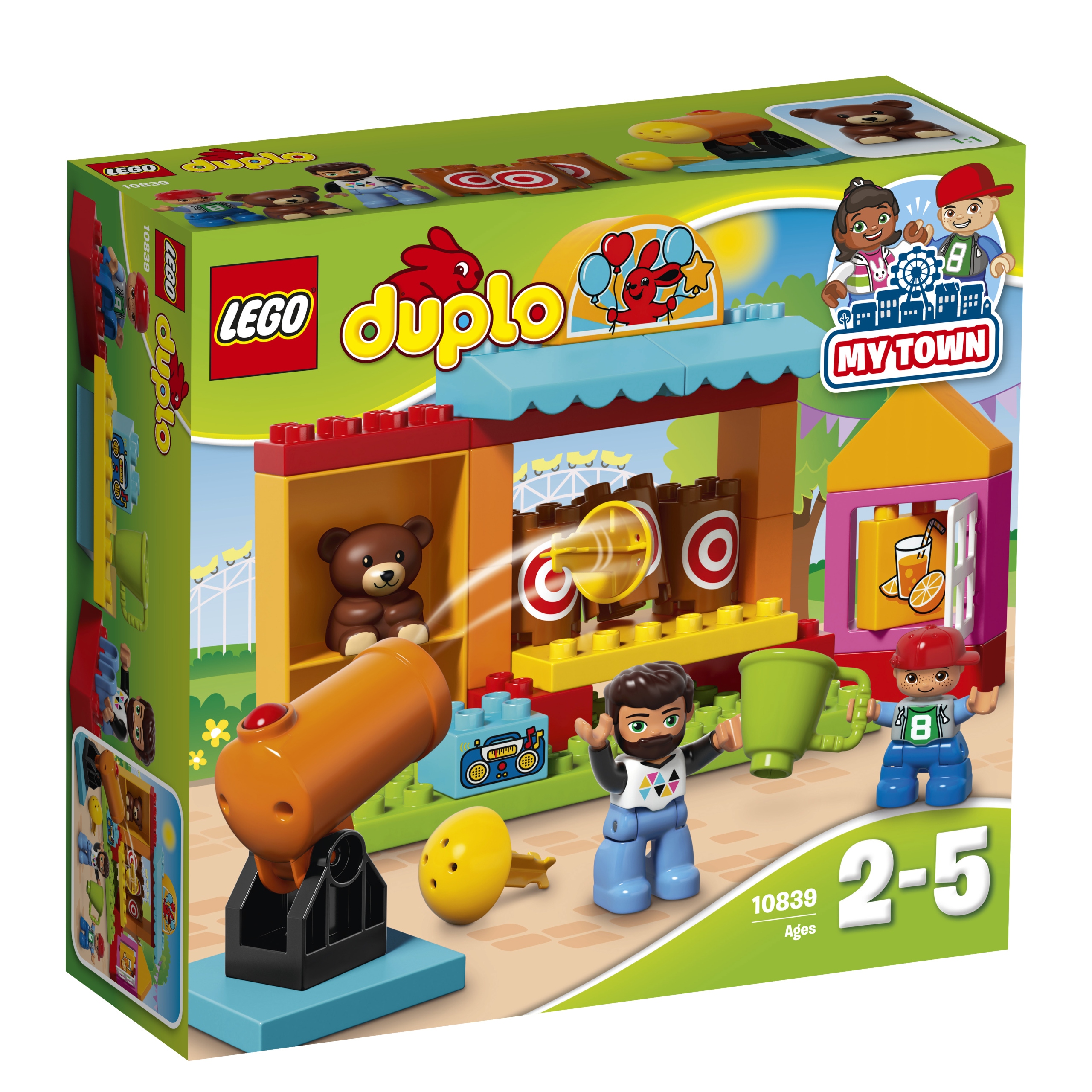 Lego Duplo 10839 Střelnice skutečně střílející dělo Výjimečná Zábava