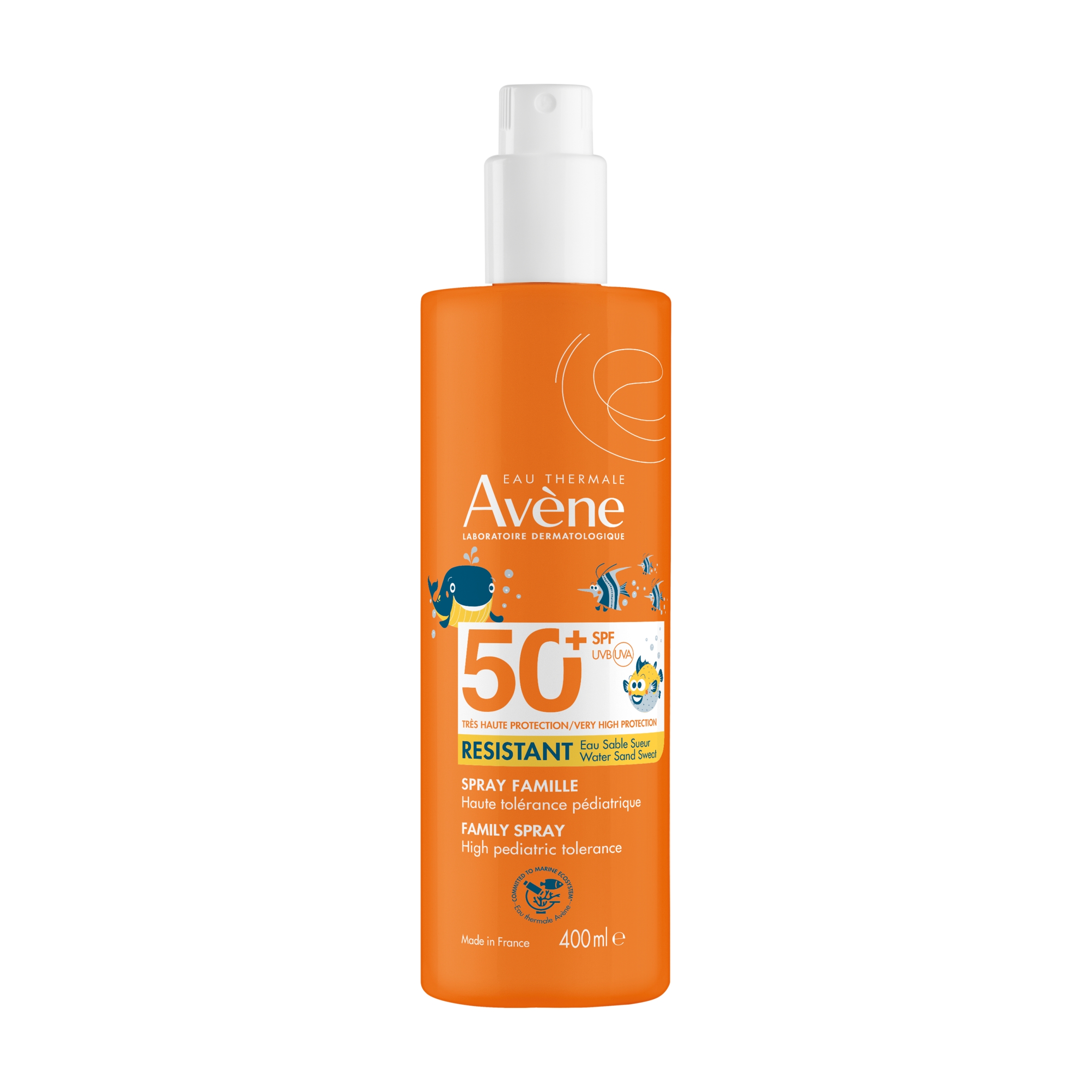 Avene Sun Spray dla rodziny bardzo wysoka ochrona Spf 50+ 400 ml