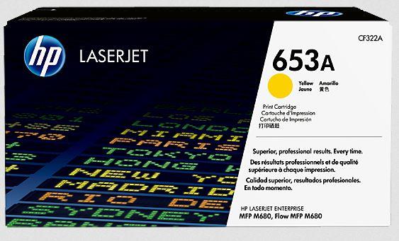 Toner Hp 653A 886112501143 žltý