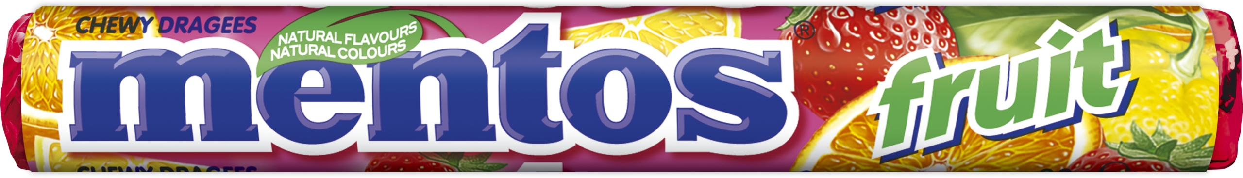 Mentos Fruit Žvýkací bonbóny ovocné 38 g x 20 ks