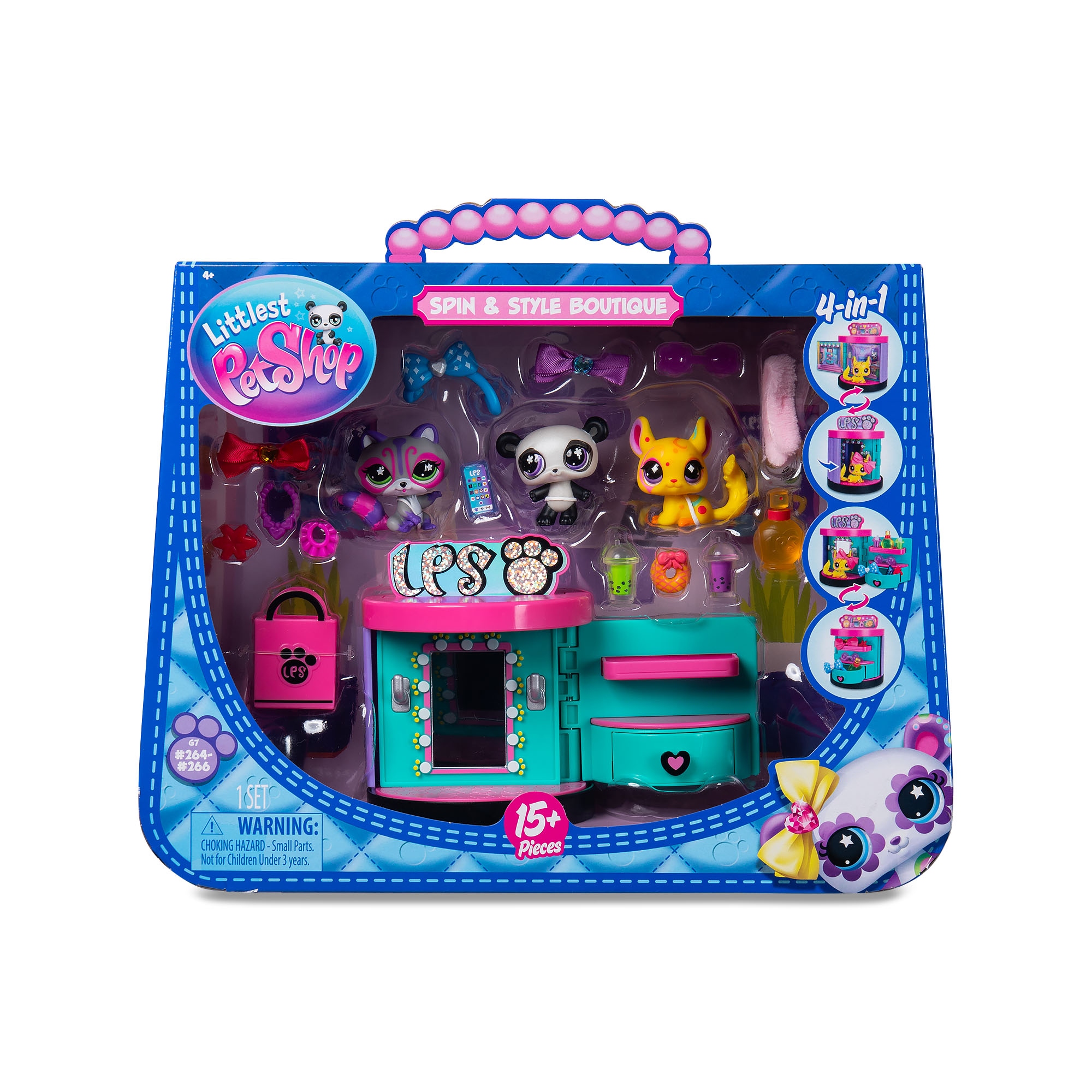 Littlest Pet Shop Zestaw Stylowy Butik Figurki 4+