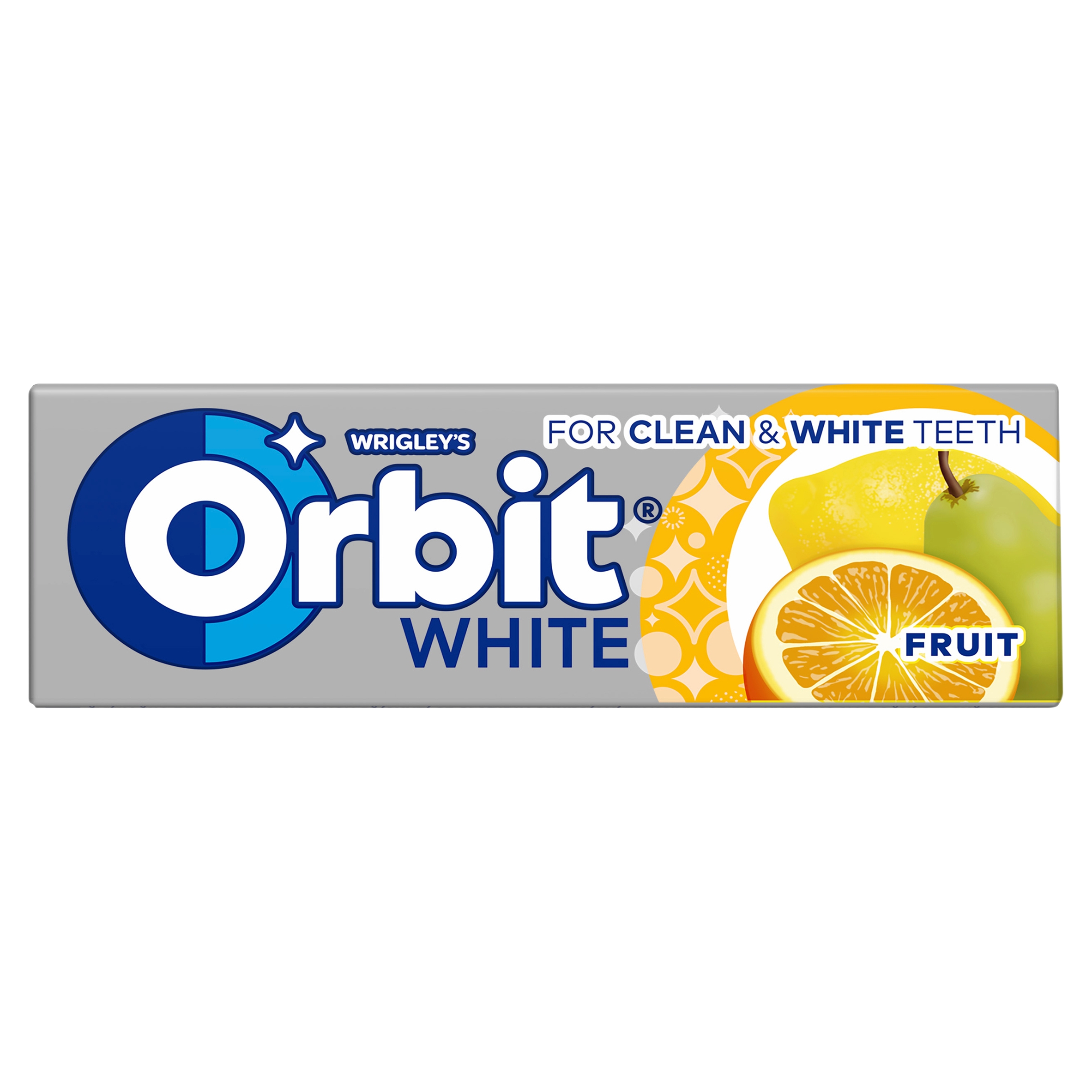 Levně Žvýkačka Orbit White Bezcukrová žvýkačka s ovocnou příchutí 30 ks 14 g