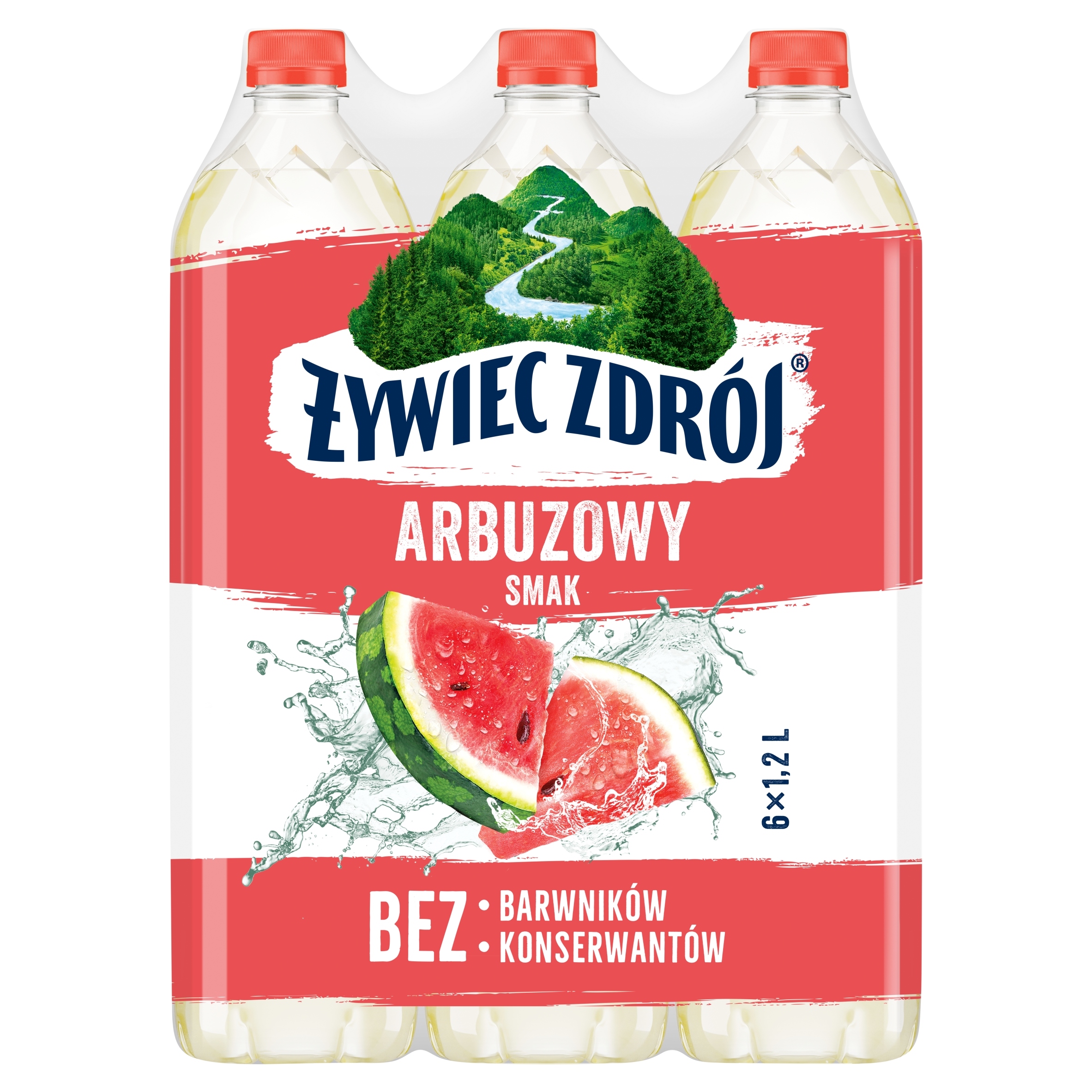 Levně Żywiec Zdrój Neperlivý nápoj melounová příchuť 6 x 1,2 l