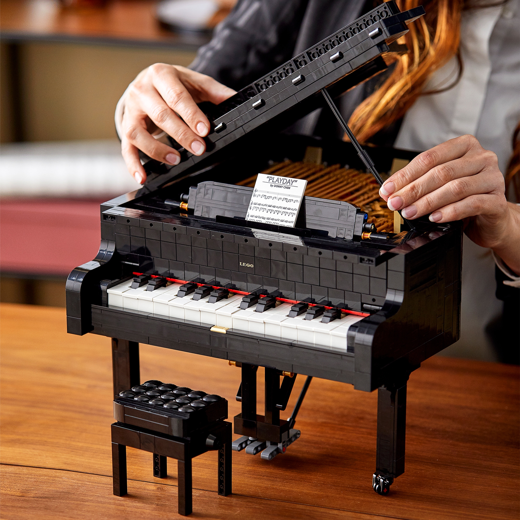 LEGO IDEAS GRAND PIANO FORTEPIAN 21323 ZESTAW KOLEKCJONERSKI REALISTYCZNY Płeć chłopcy dziewczynki