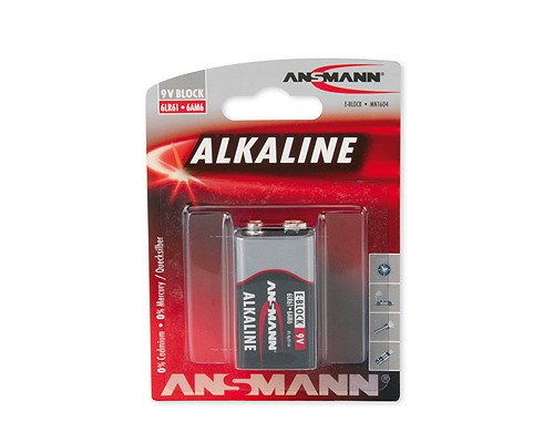 Bateria Carson/Ansmann 9V