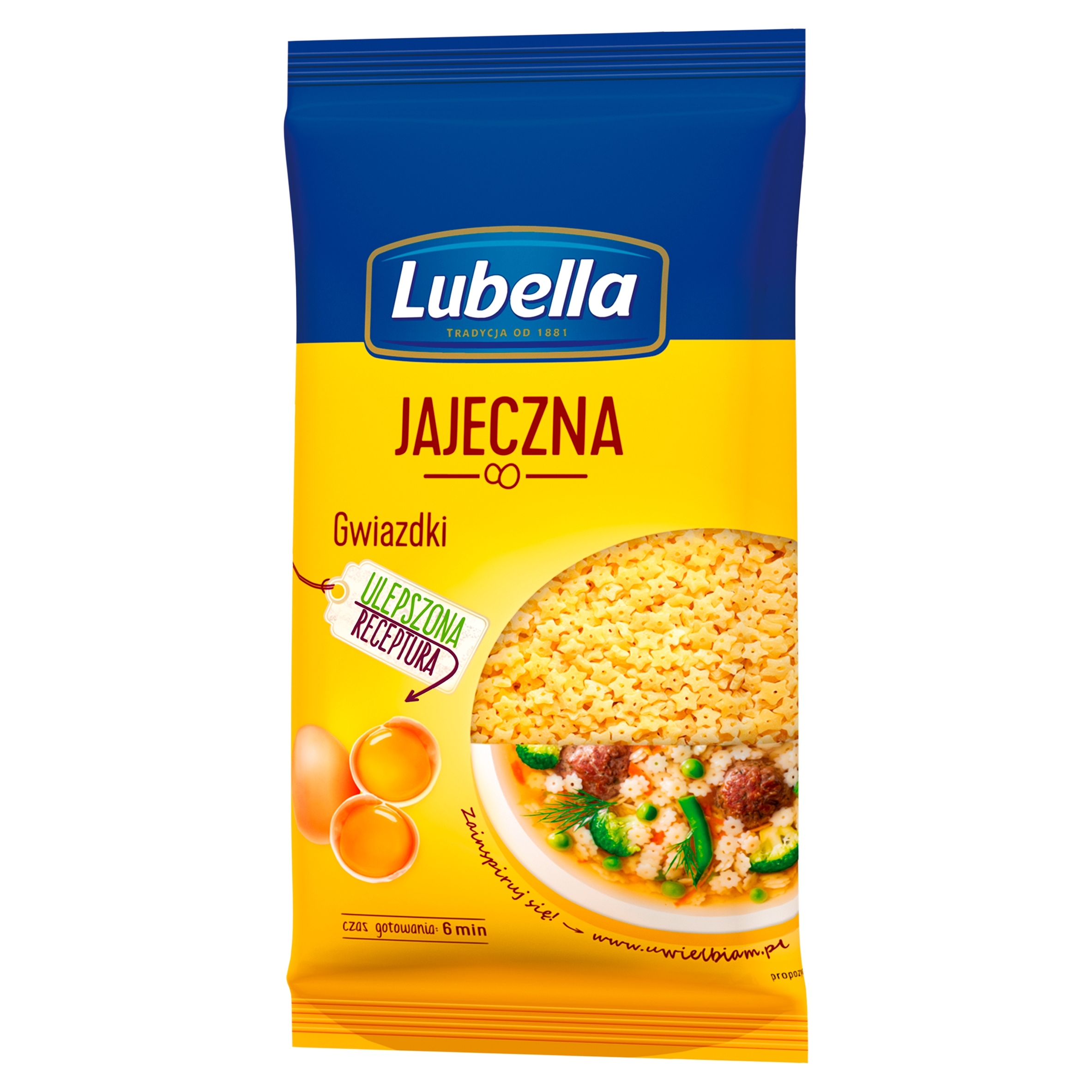 13 x Lubella Vaječné pšeničné hvězdičky 250 g