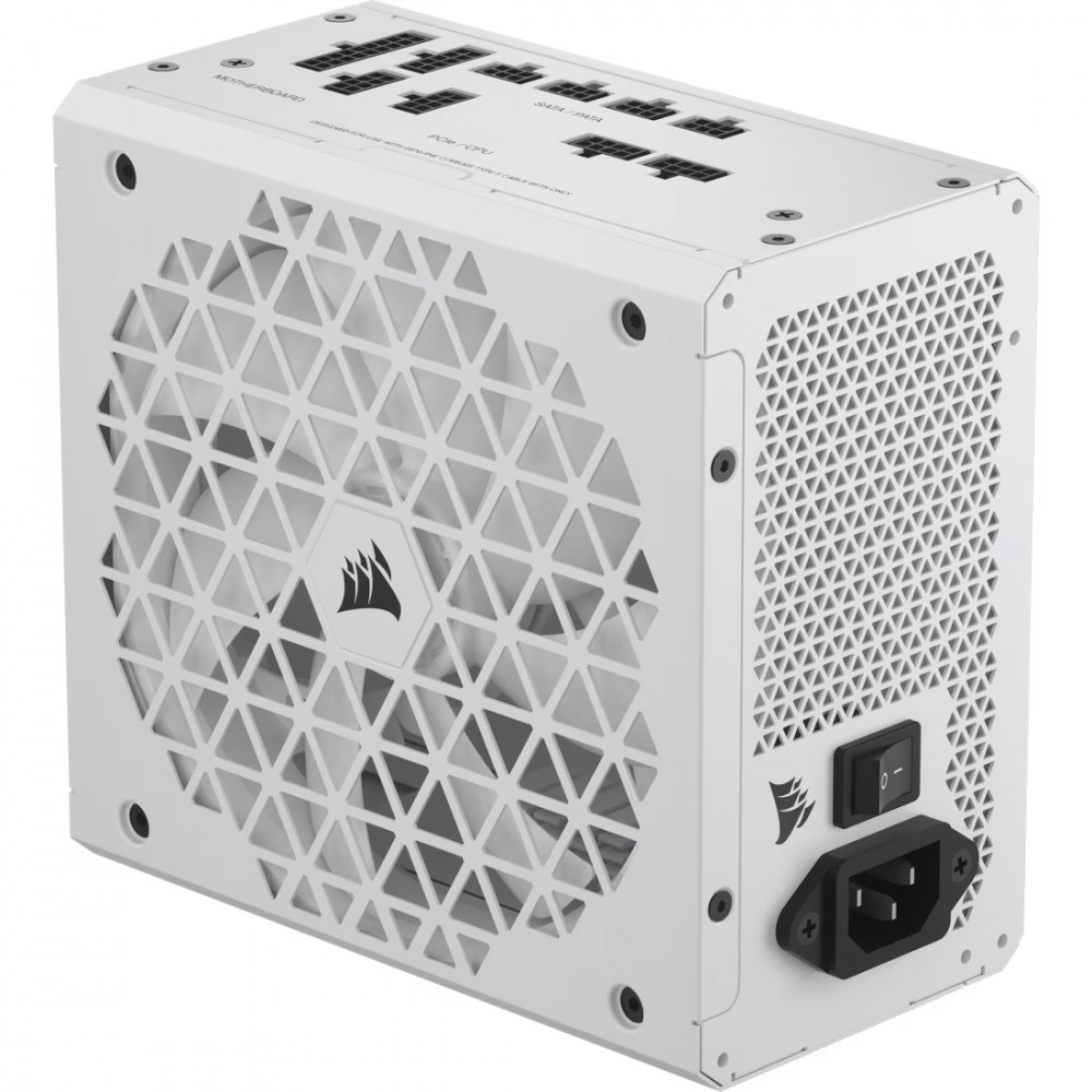 CORSAIR RMx Shift White Series, RM750x Shift White, 750 Watt, 80 PLUS GOLD Certified, Fully Modular — 10