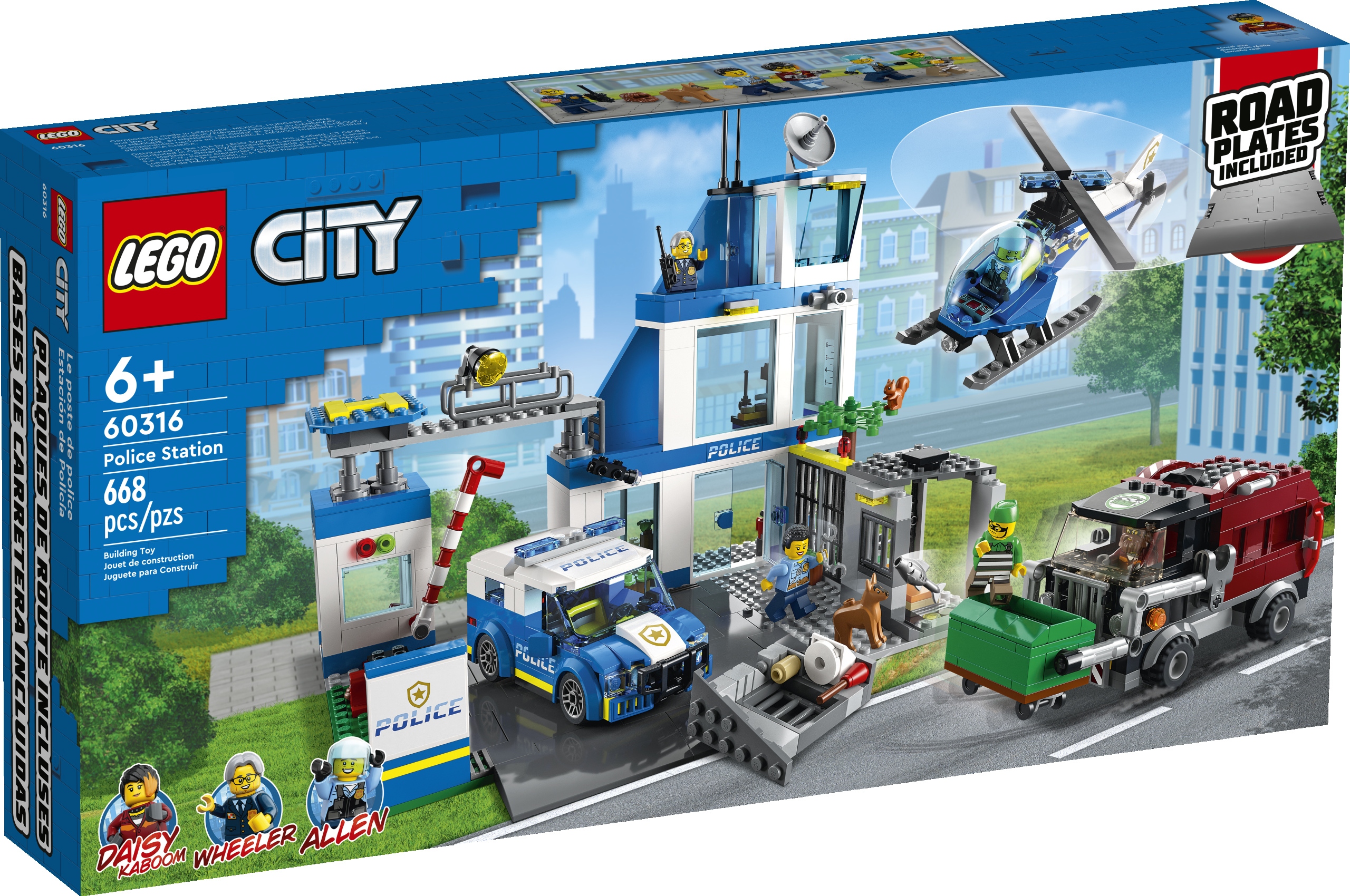Lego City 60316 Policejní stanice