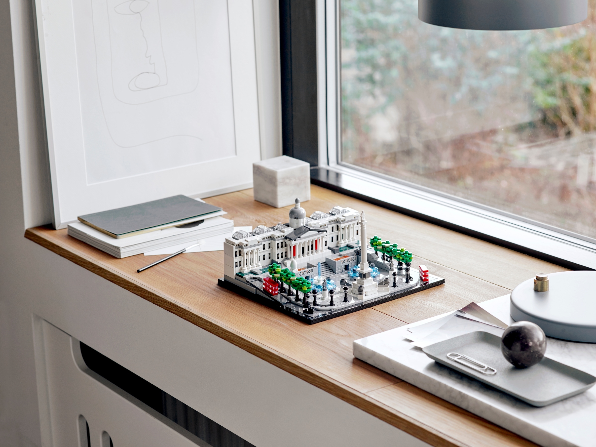 LEGO Architecture 21045 Trafalgar Square kolekcjonerski model do zbudowania Marka LEGO