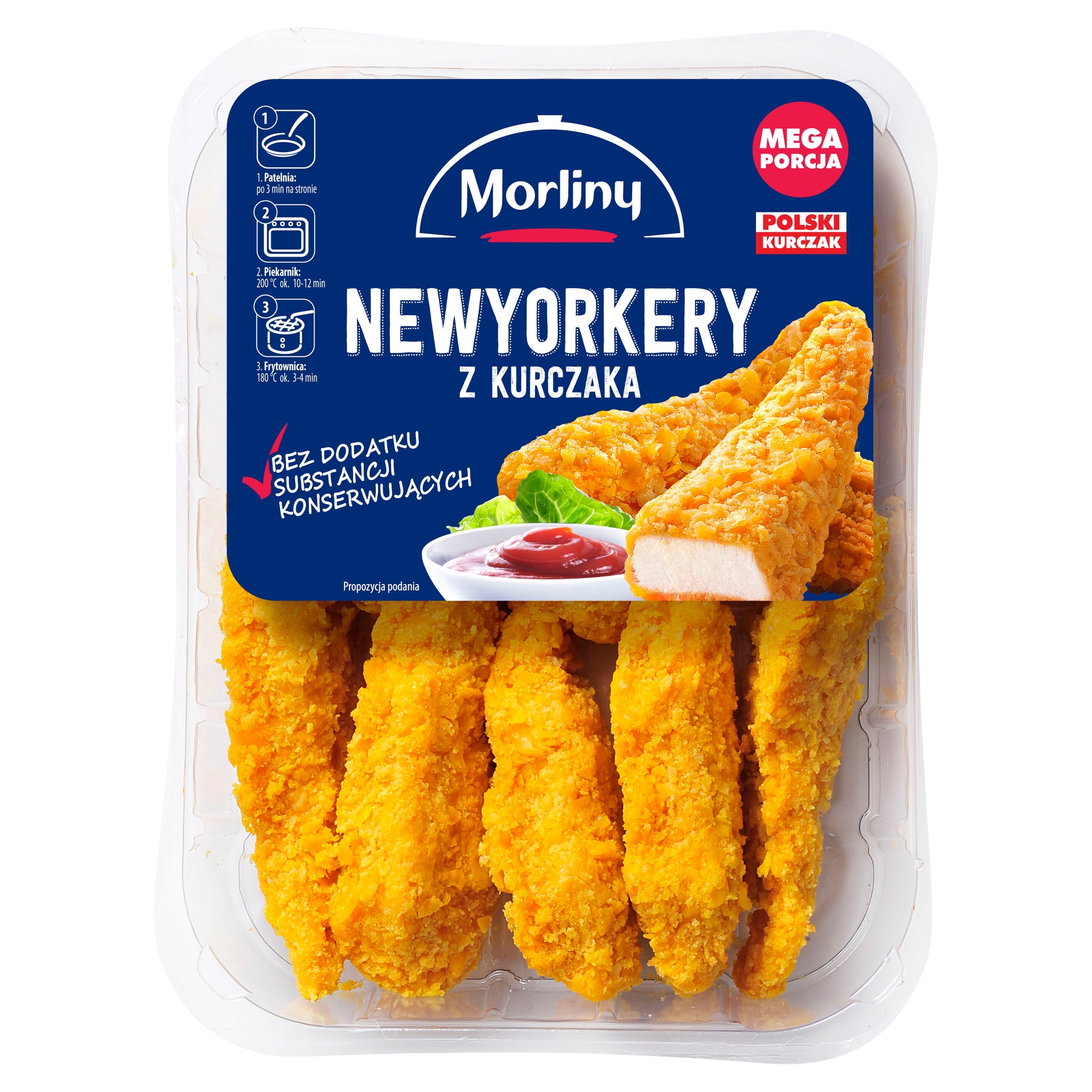 Levně 3 x Newyorkery panierované Morliny 350 g