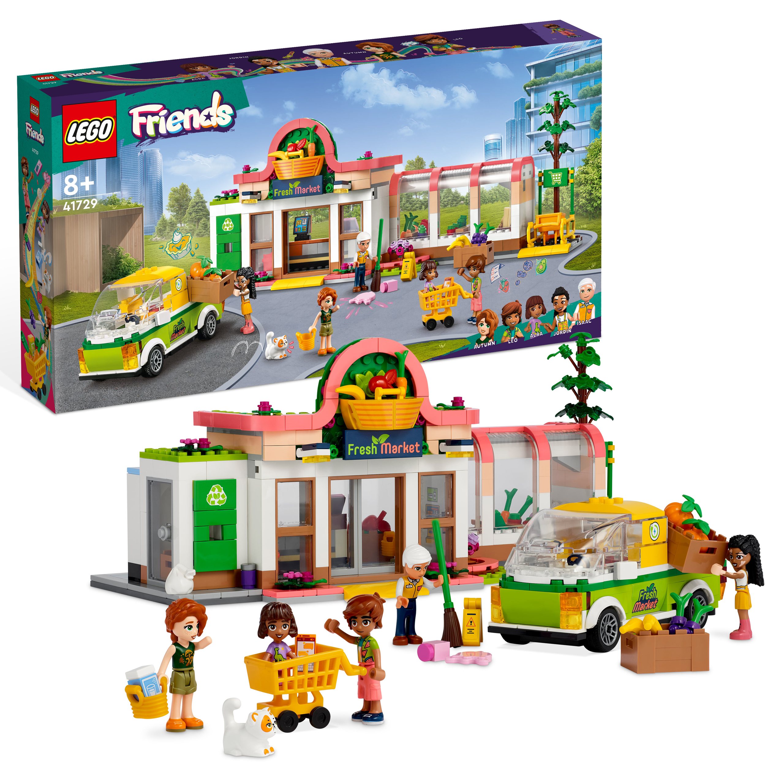 Lego Friends 41729 Obchod s ekologickými potravinami
