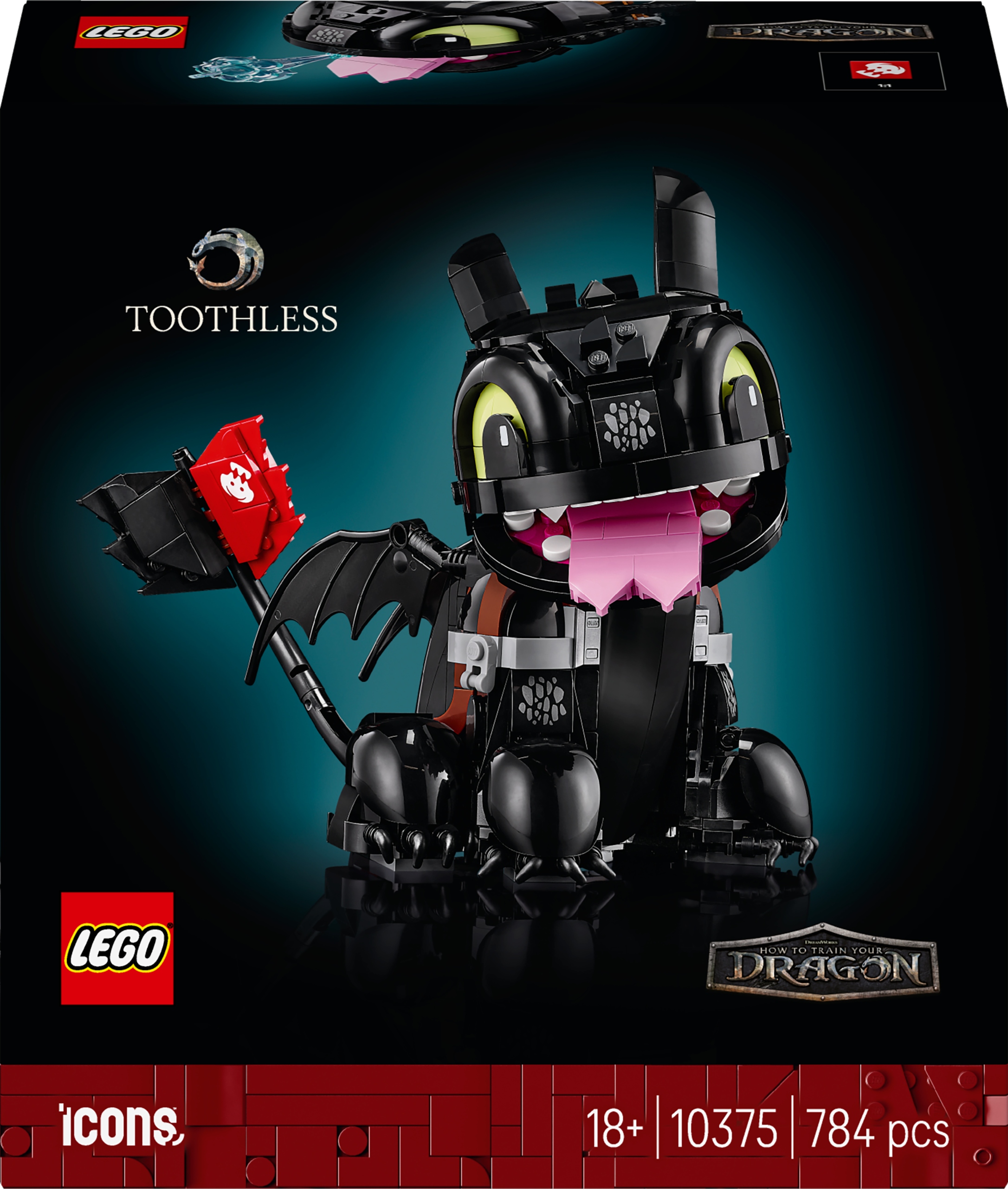 Lego Icons 10375 Jak vycvičit draka: Bezzubka