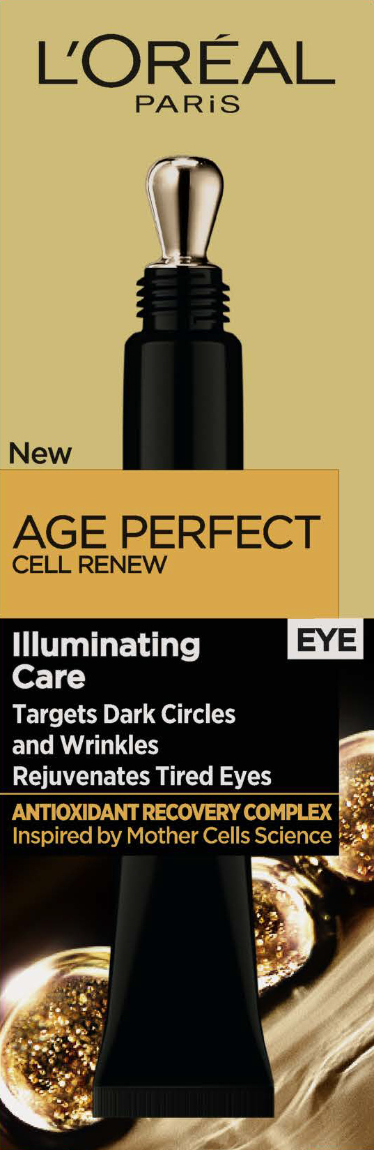 L'Oréal Paris Age Perfect Cell Renew Rozjasňující oční péče 15 ml