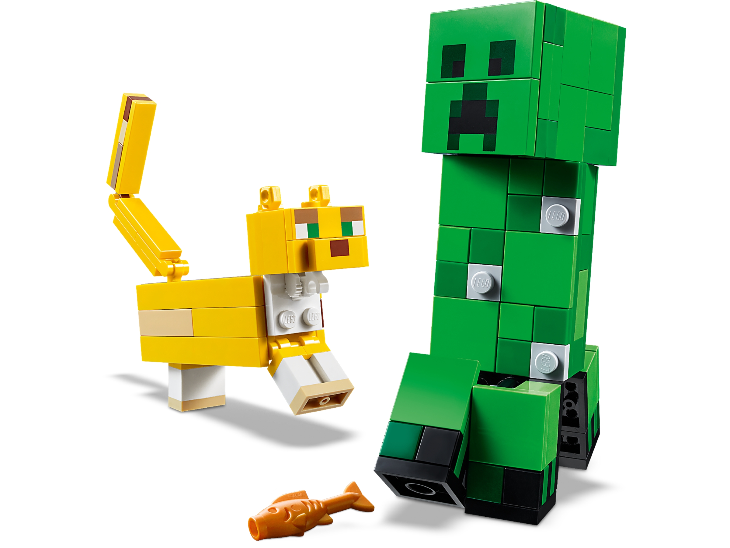 LEGO 21156 Minecraft BigFig Creeper i Ocelot Marka LEGO