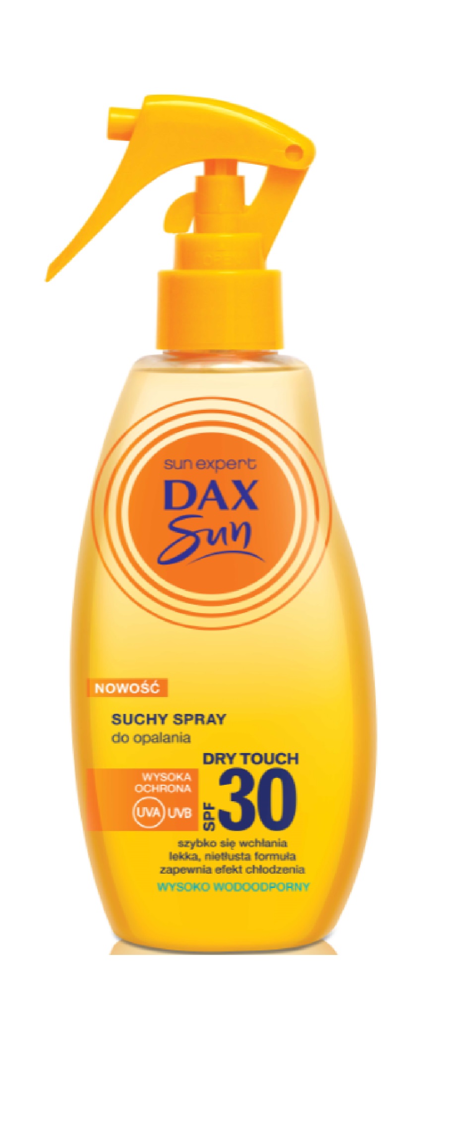 

Dax Sun suchy spray do opalania SPF30