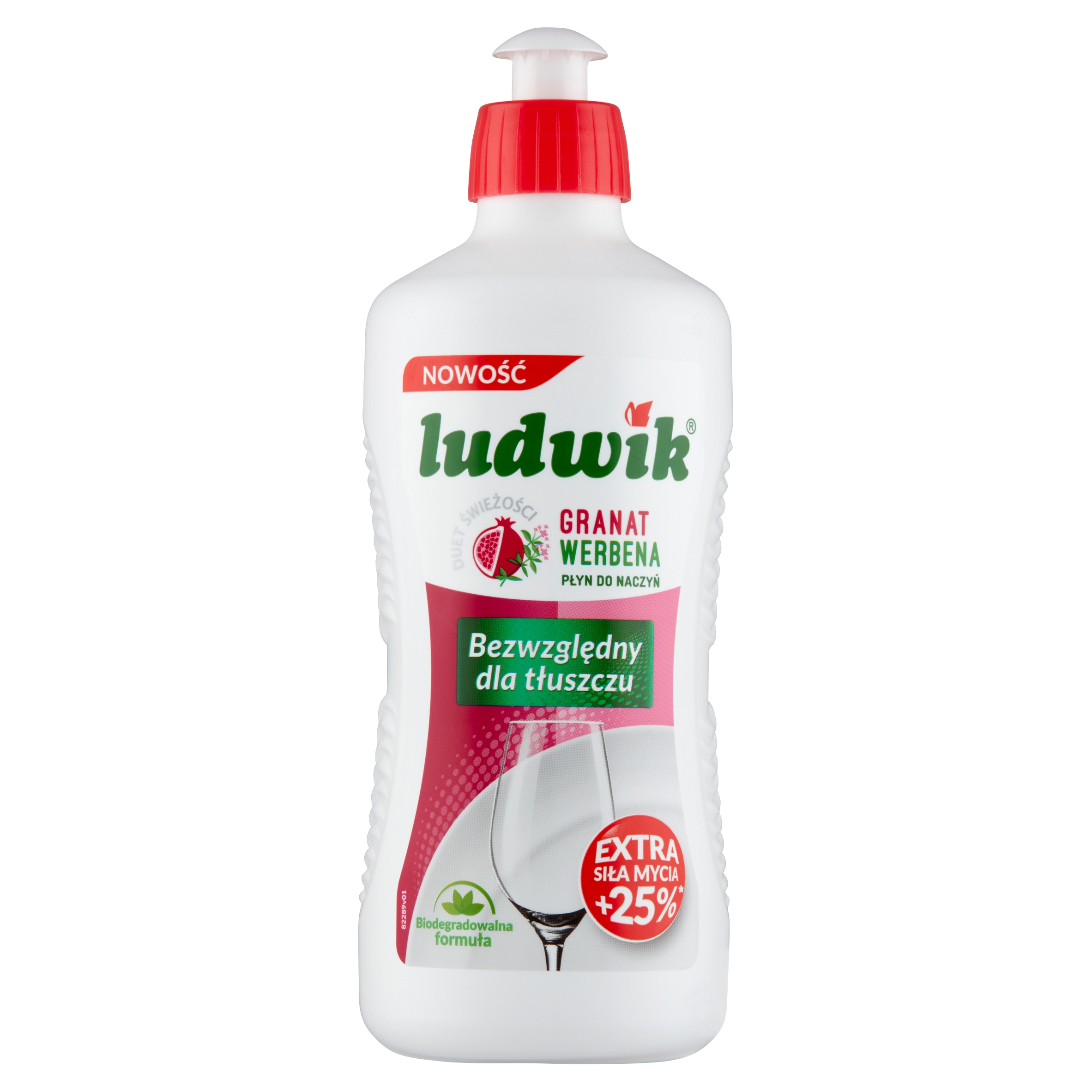 

Ludwik płyn do Mycia Naczyń Granat Werbena 450ml