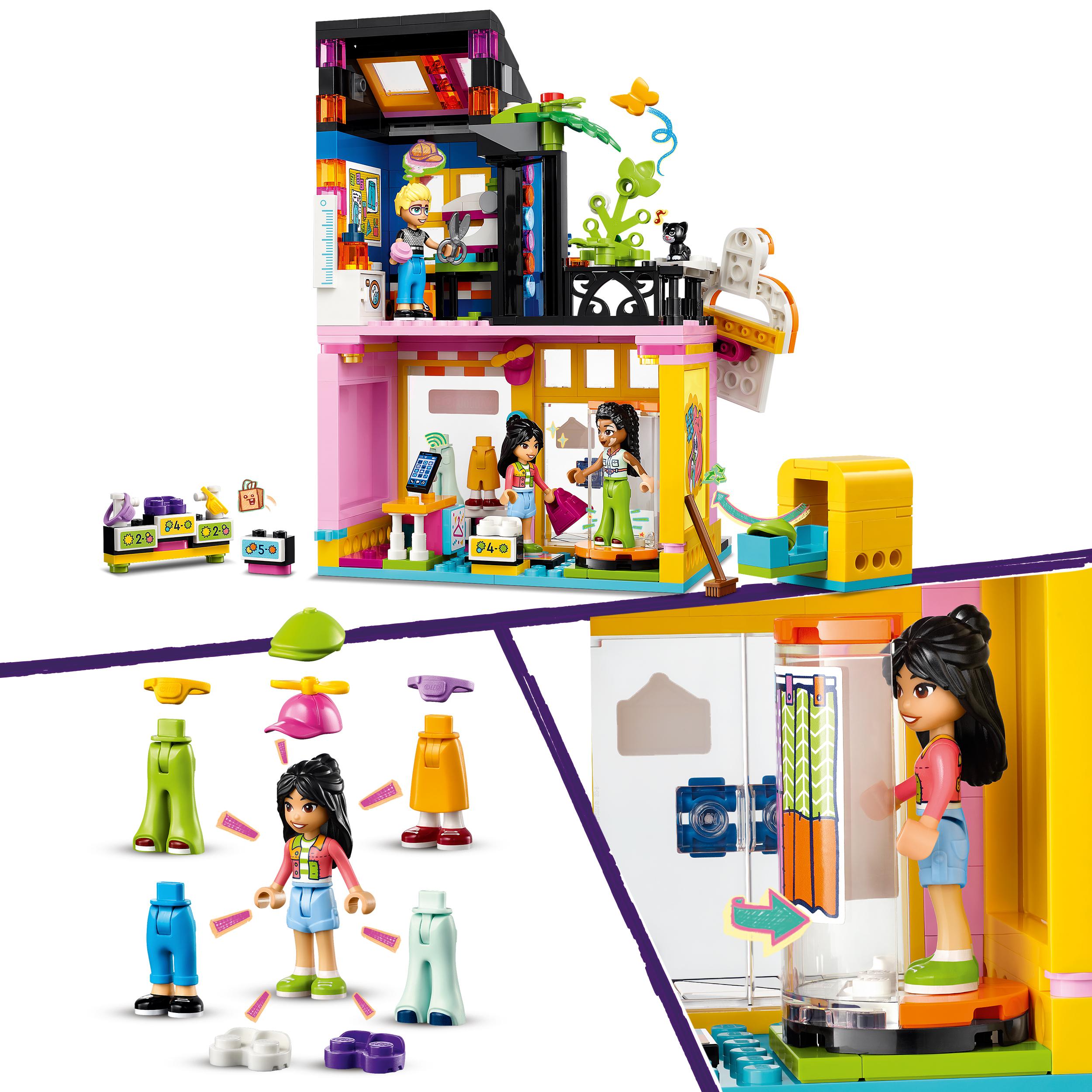 LEGO FRIENDS 42614 SKLEP Z UŻYWANĄ ODZIEŻĄ Płeć dziewczynki