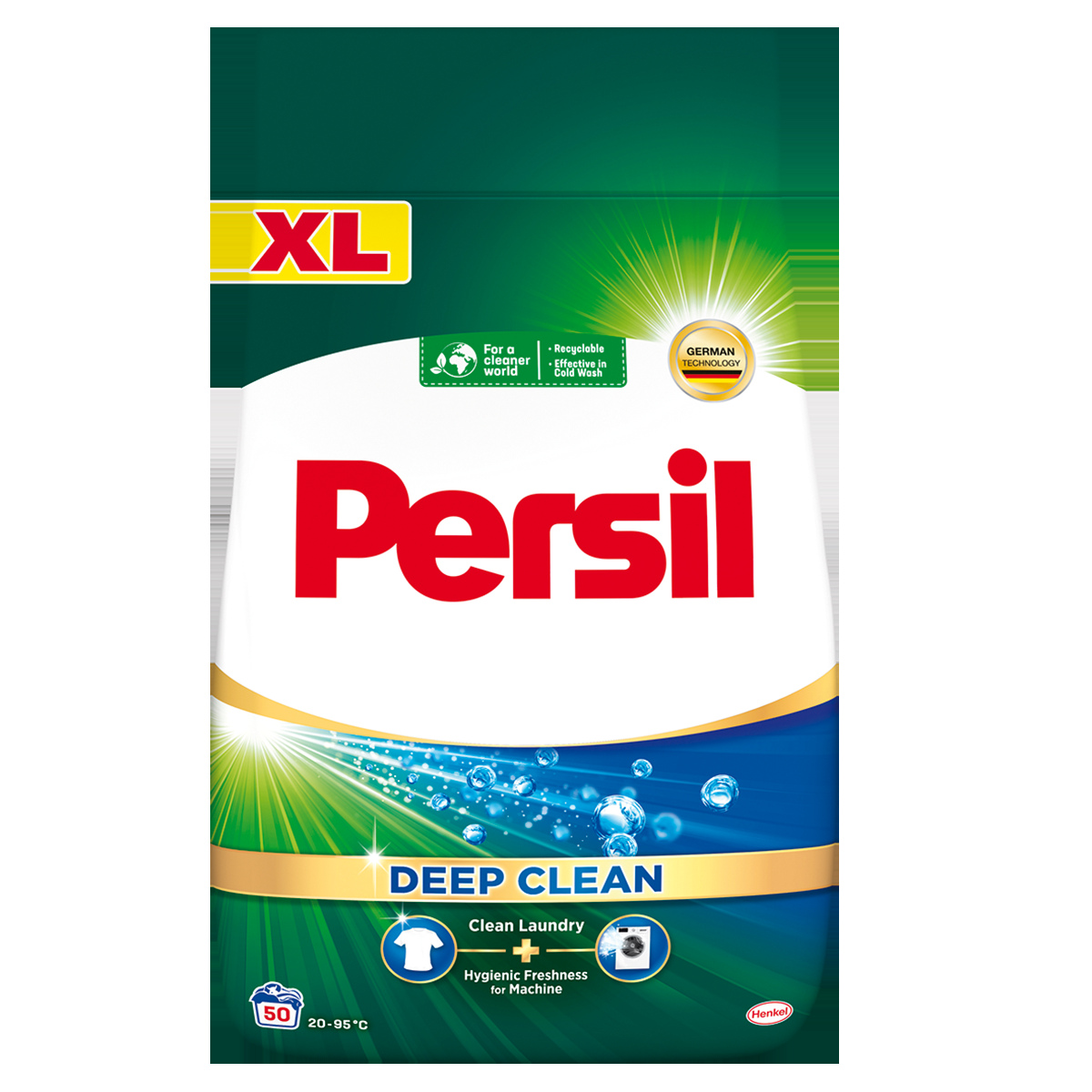 Levně Persil Deep Clean Prášek na praní Regular 2,75 kg 50 praní