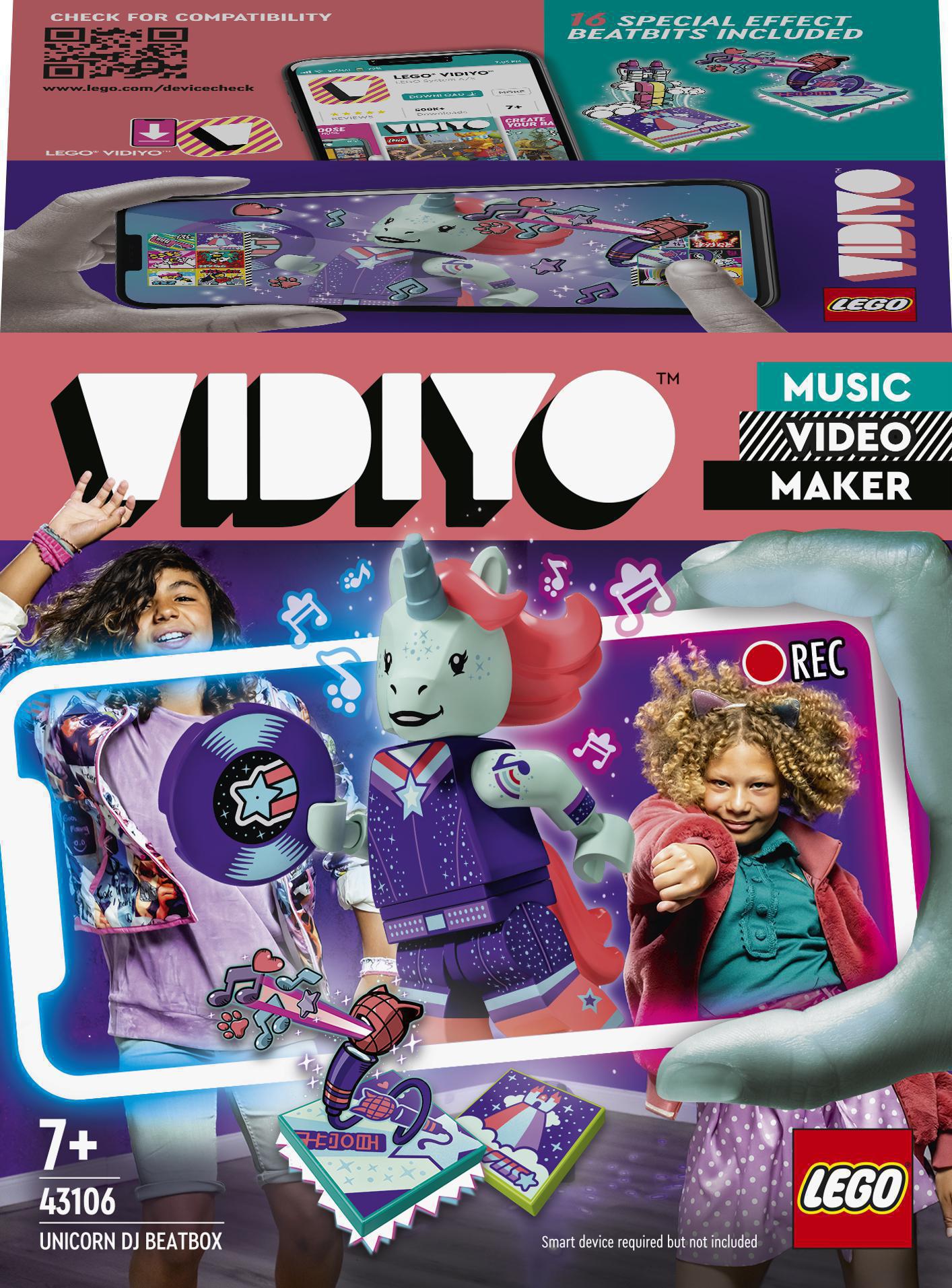 Lego Vidiyo 43106 Unicorn Dj BeatBox