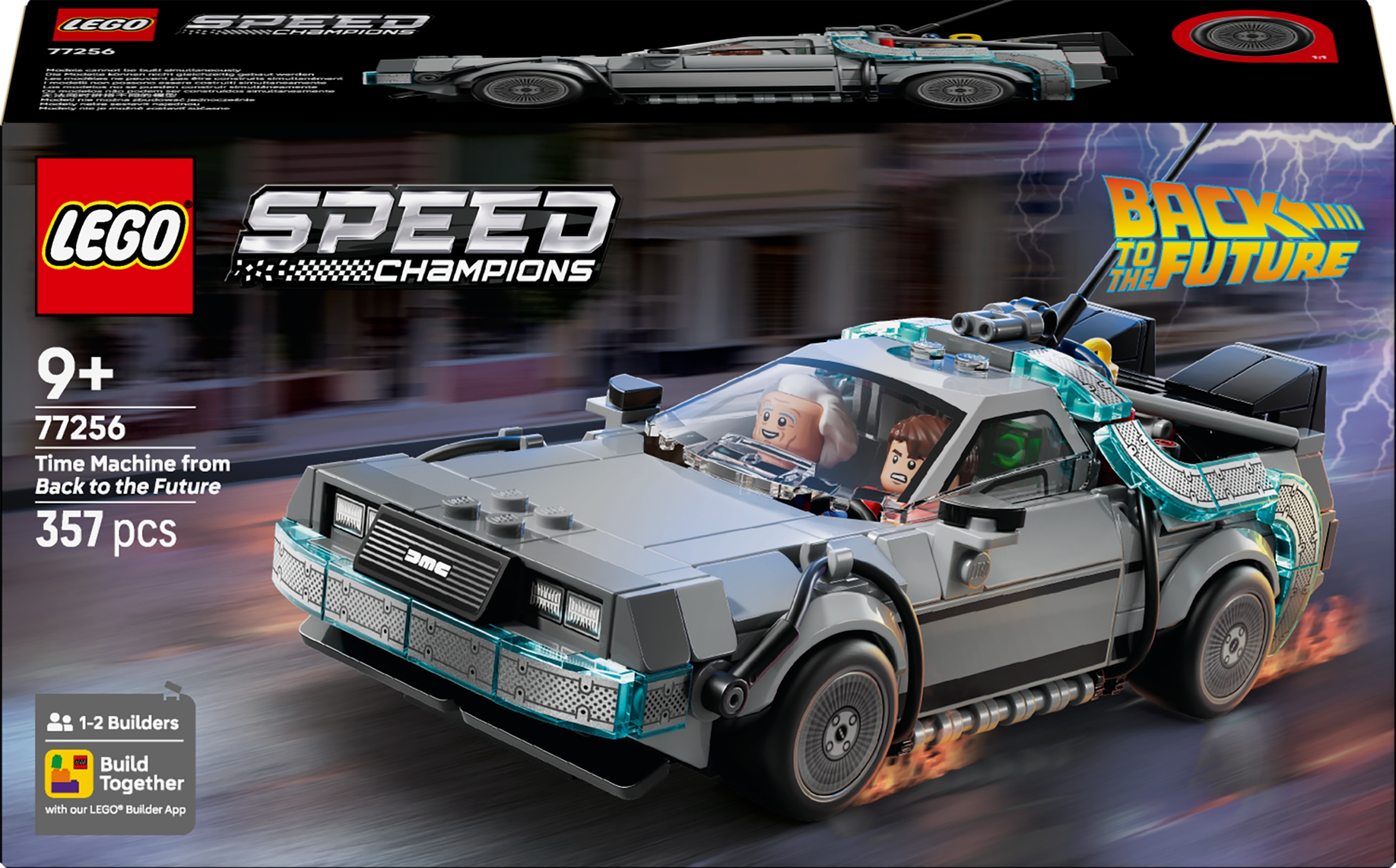 Lego Speed Champions 77256 stroj času z návratu do budoucnosti