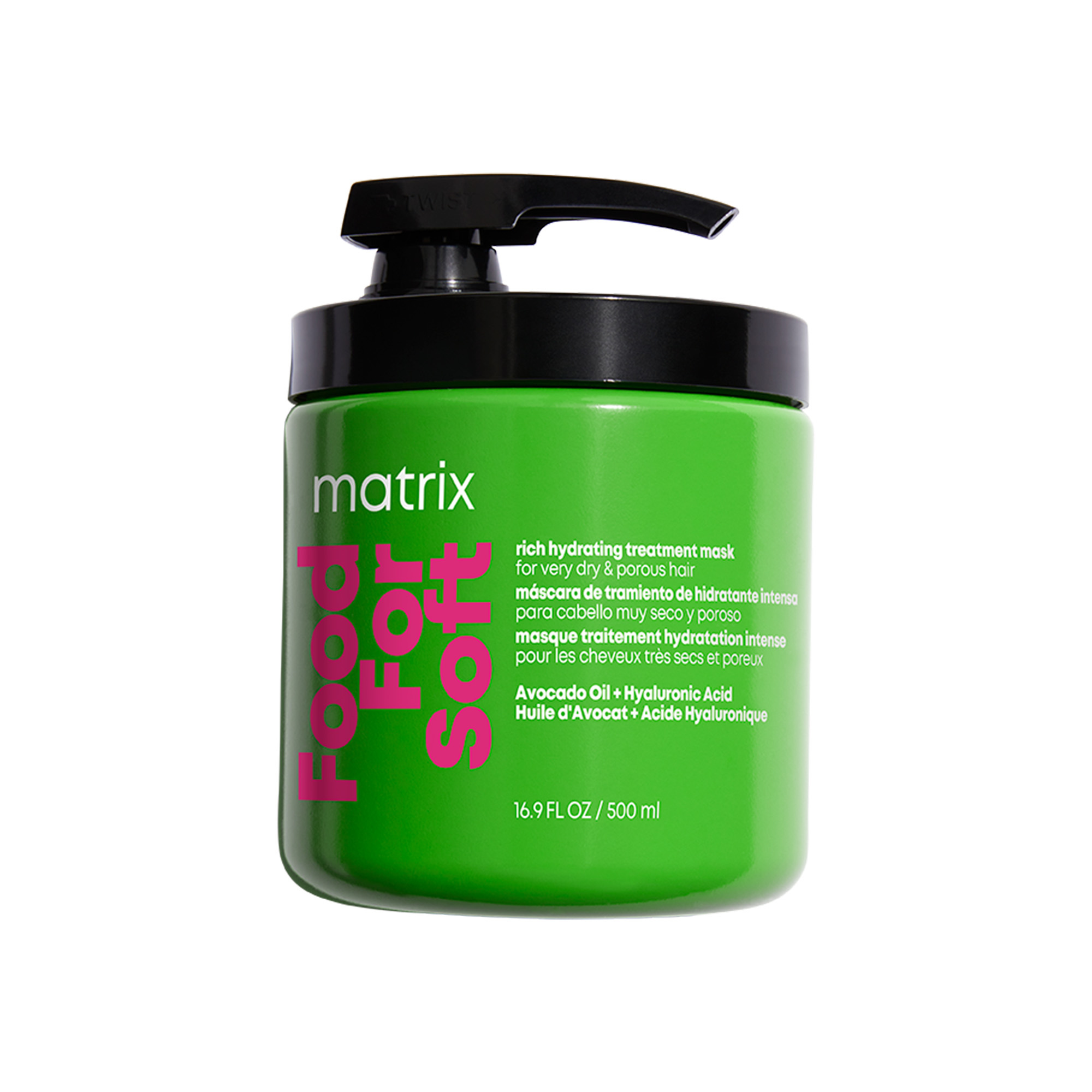 Matrix Food For Soft Bohatá hydratační maska pro ošetření vlasů 500 ml