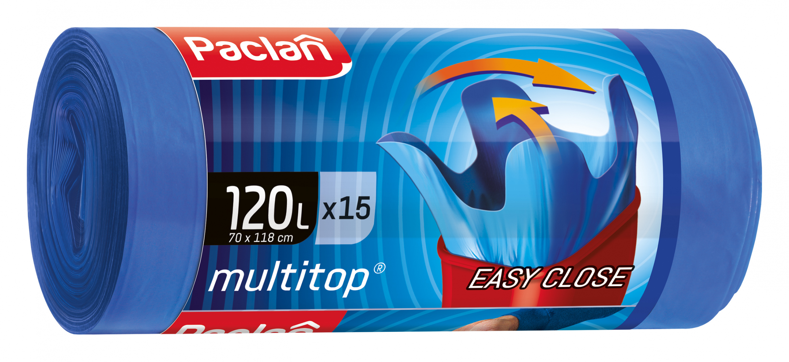 

Worki na śmieci uniwersalne Paclan 120l 15 szt.