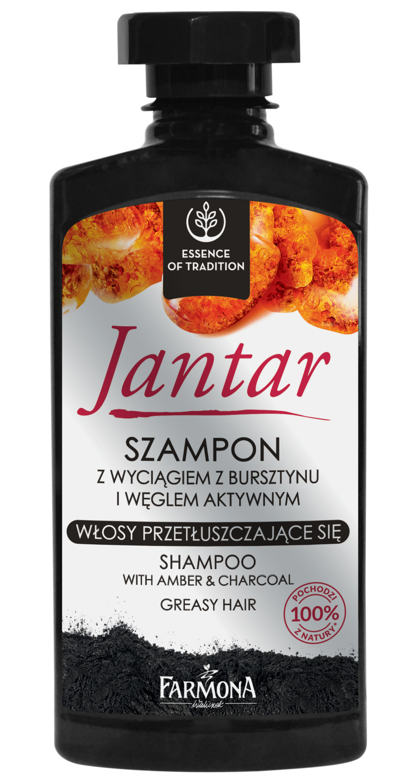 

Jantar Szampon Z Węglem Włosy Przetłuszczające Się
