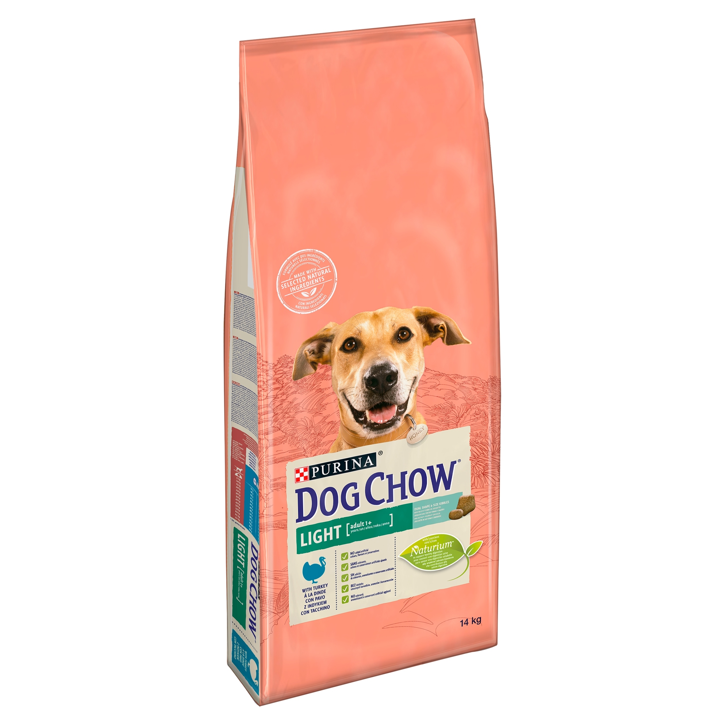 Levně Purina Dog Chow Purina Dog Chow Light Adult s krůtím masem 14 kg