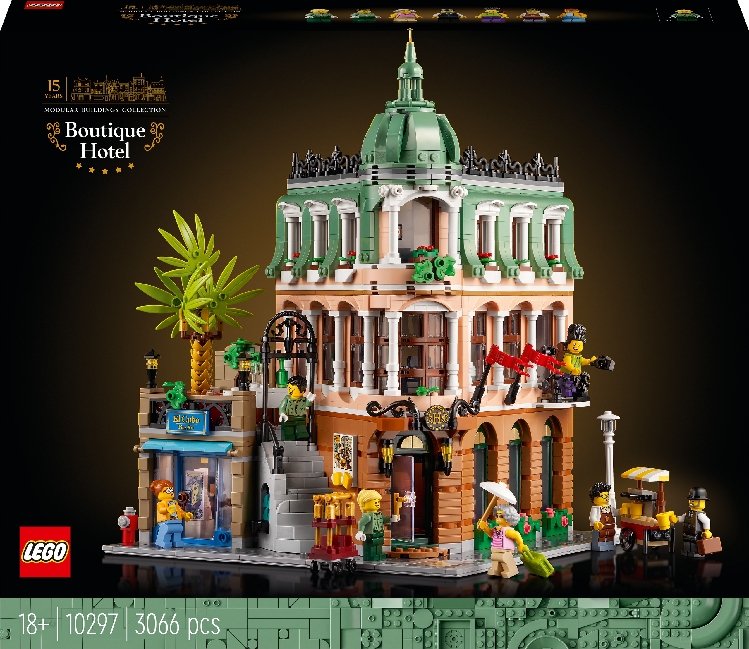 

Lego Creator Expert 10297 Hotel butikowy
