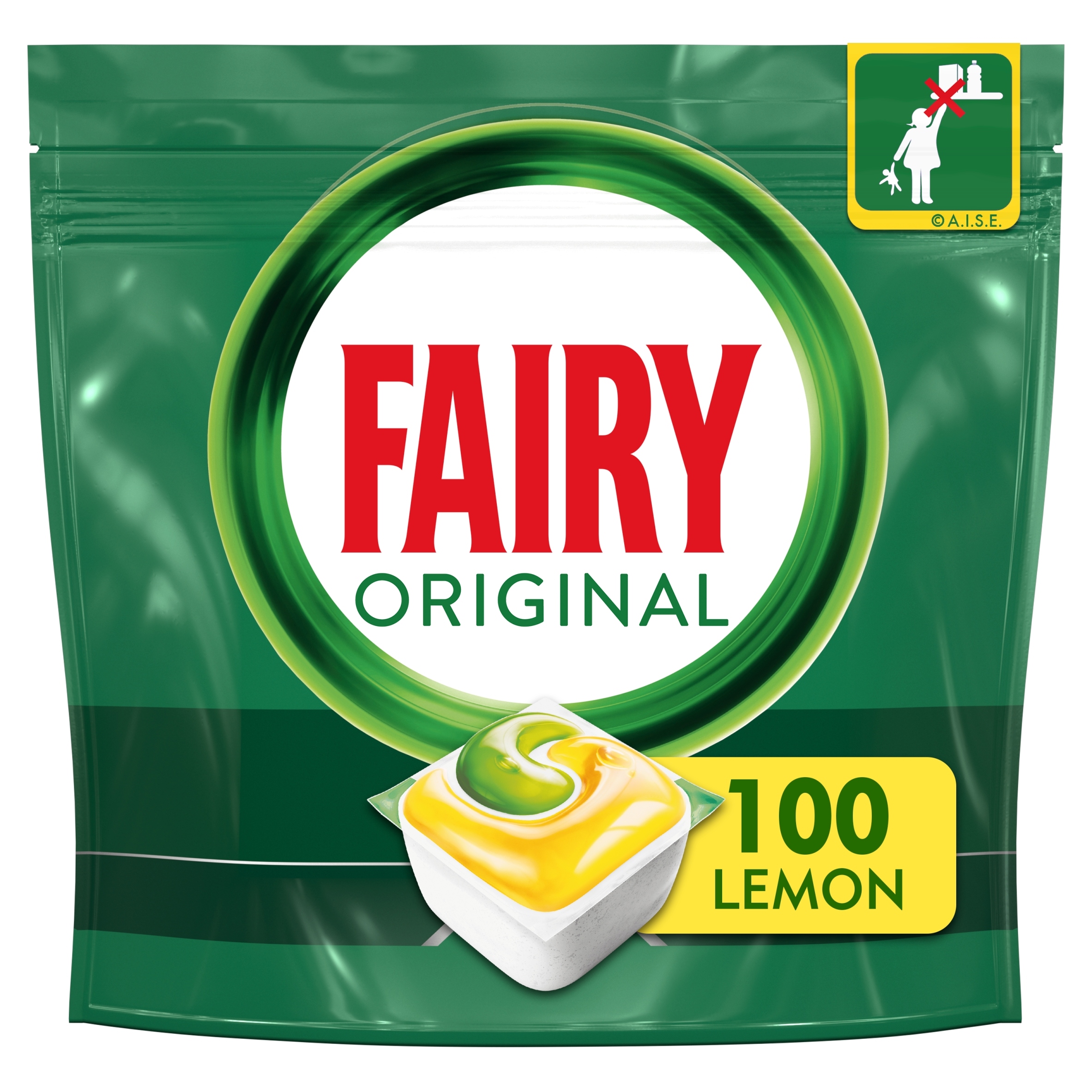 

Fairy All In One Kapsułki do zmywarki Lemon 100szt