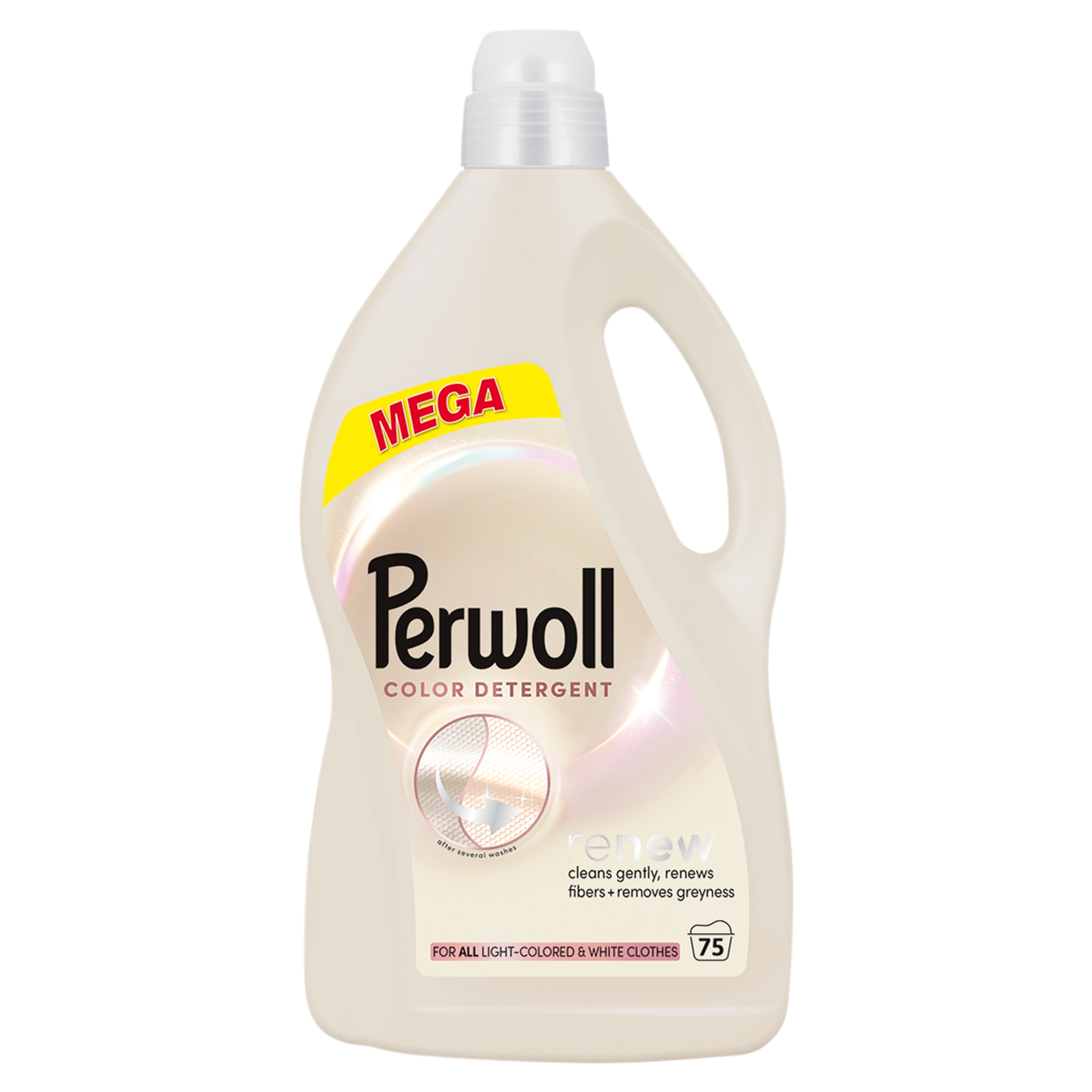 Perwoll Renew Color prací prostředek, tekutý prací gel 3,75 l