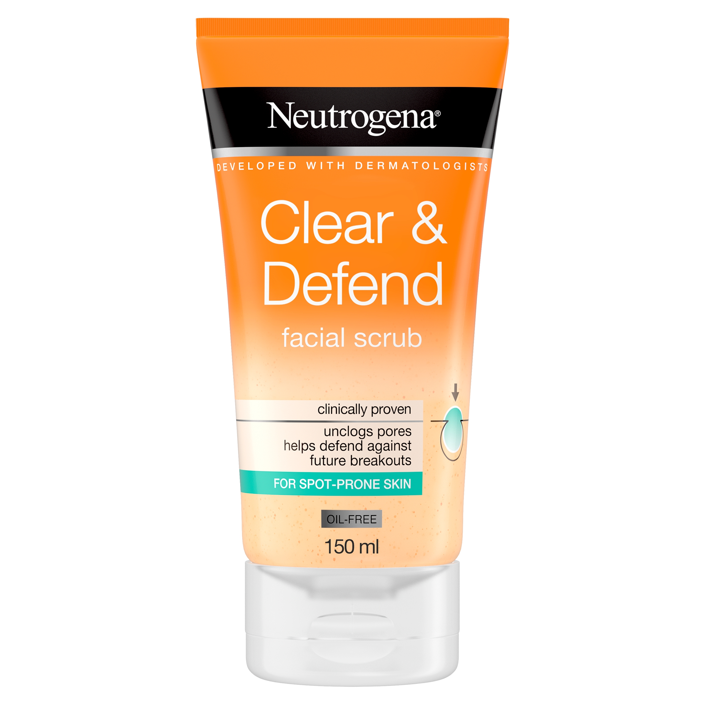 Čistící pleťový peeling Neutrogena 150 ml