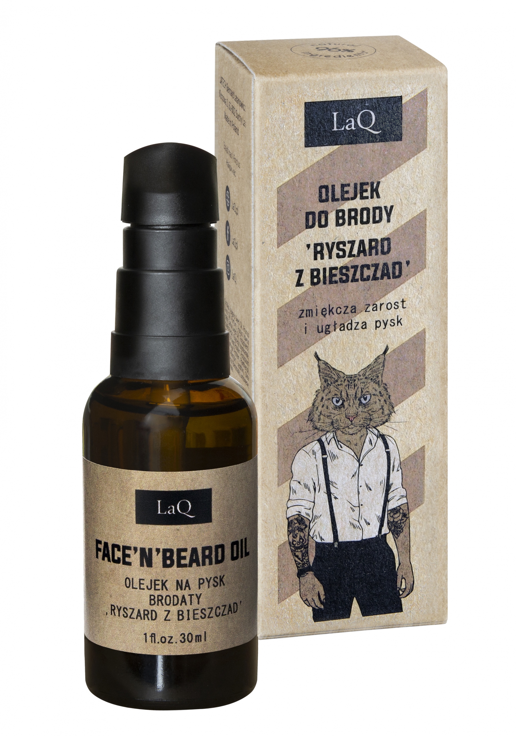 Olejek do brody LaQ Ryszard z Bieszczad 30 mlc