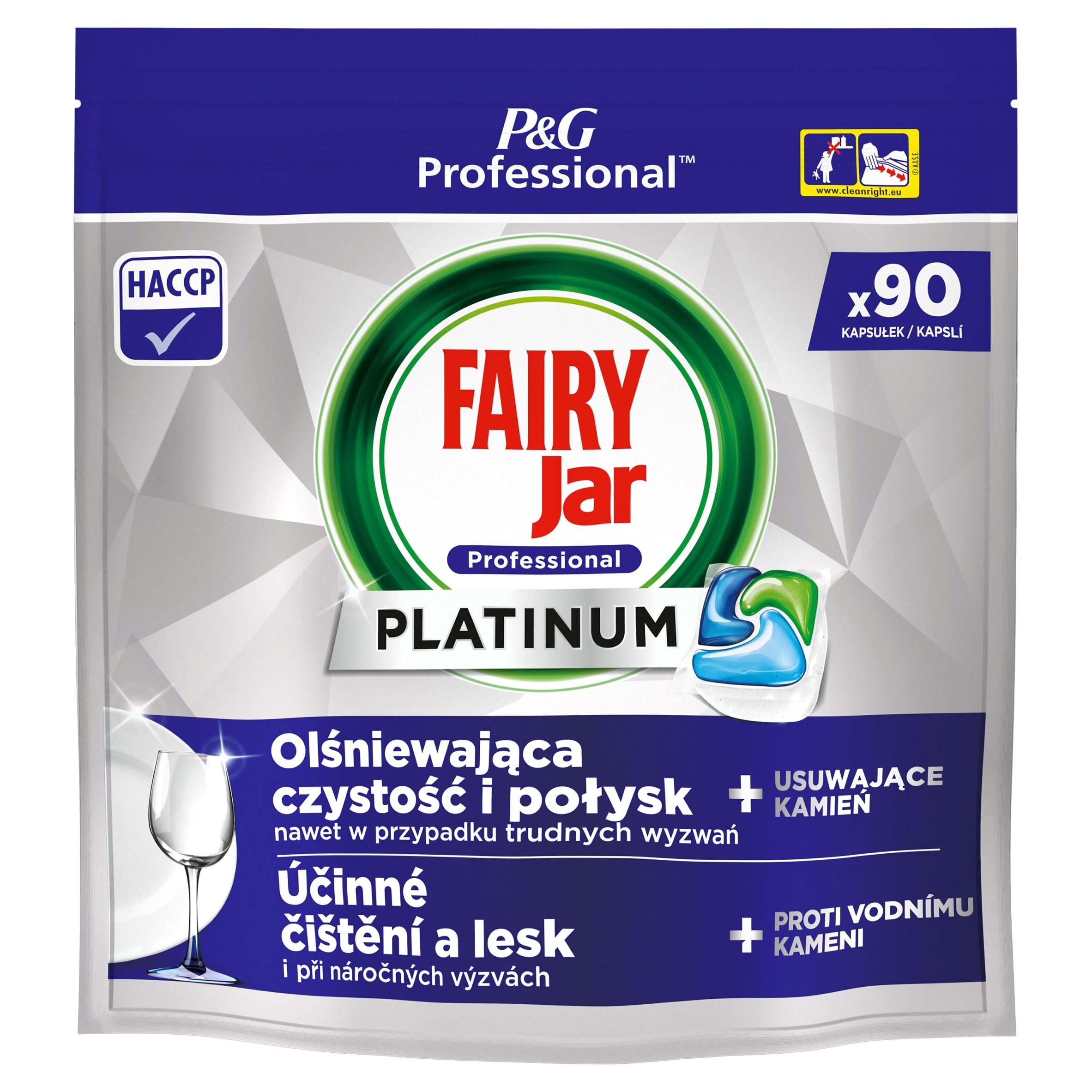 Kapsułki do zmywarki all in one (wszystko w jednym) Fairy 90 szt.