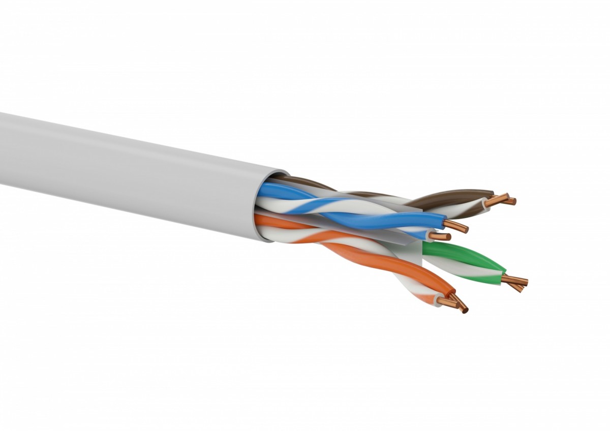 Kabel teleinformatyczny Q-lantec U/utp kat.6 Pvc-Zdjęcie-0