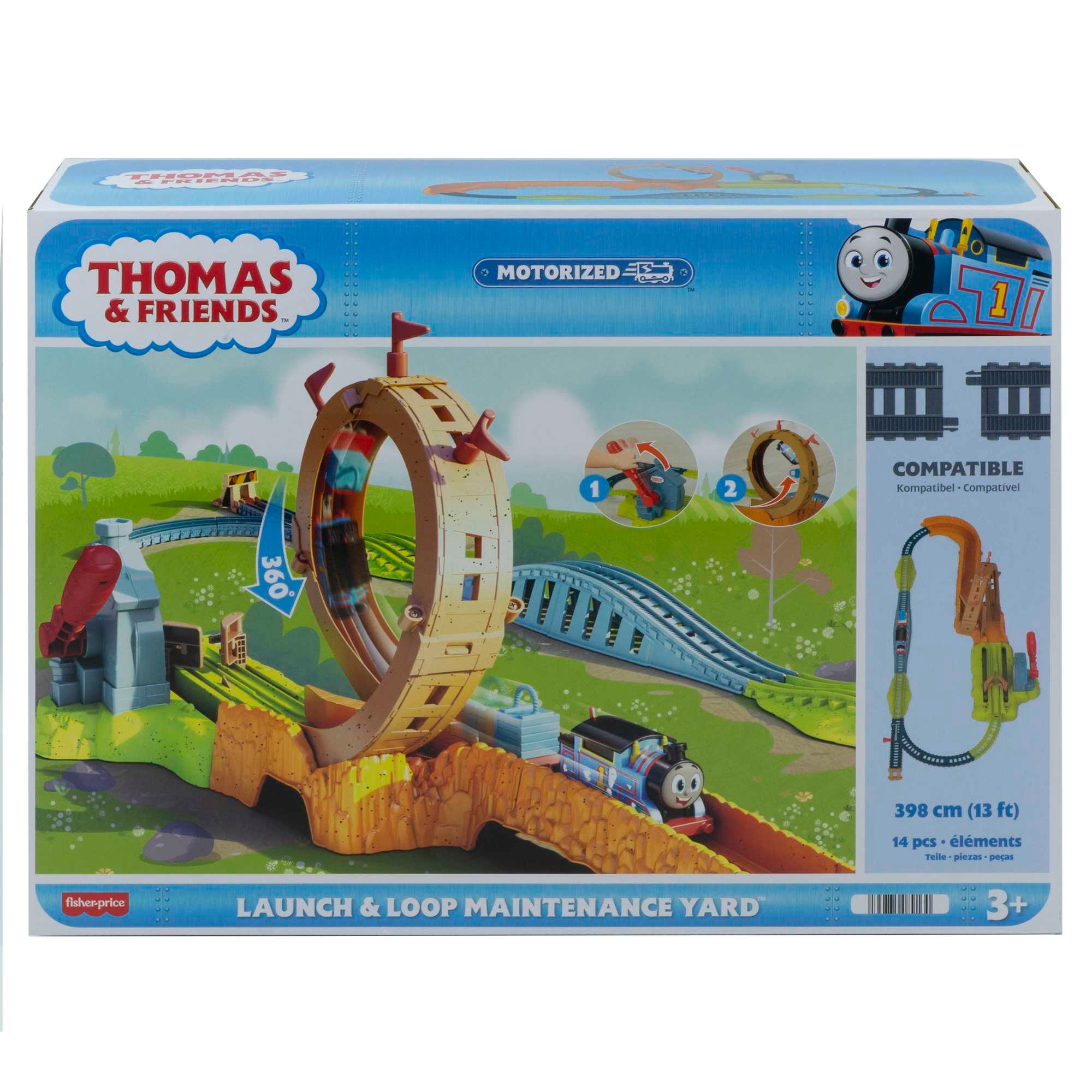 Zestaw Fisher-Price Tomek i Przyjaciele epicka pętla plac remontowy HJL20
