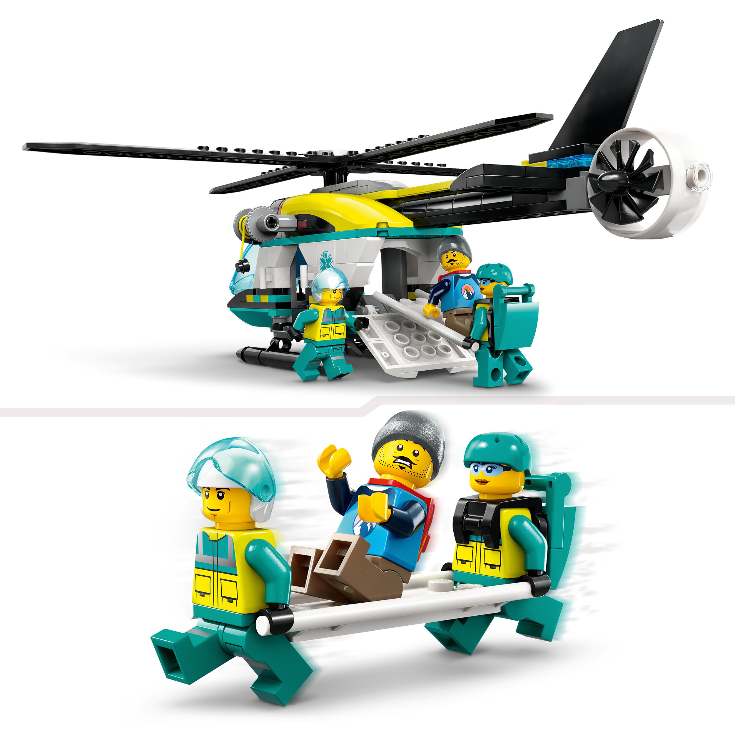 LEGO City 60405 HELIKOPTER RATUNKOWY 2024! Liczba elementów 226 szt.