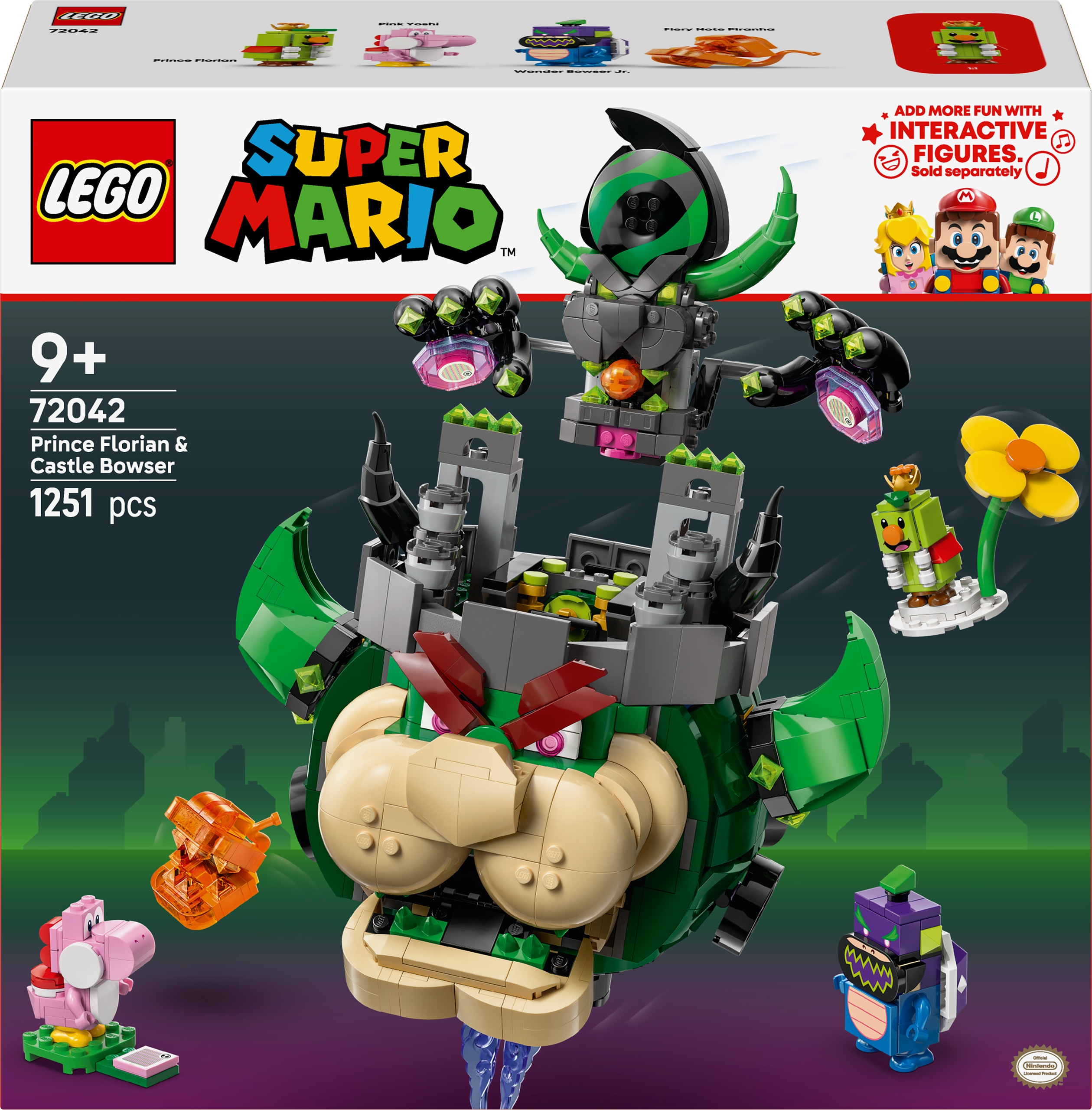 Lego Mario 72042 Prince Florian i Castle Bowser
