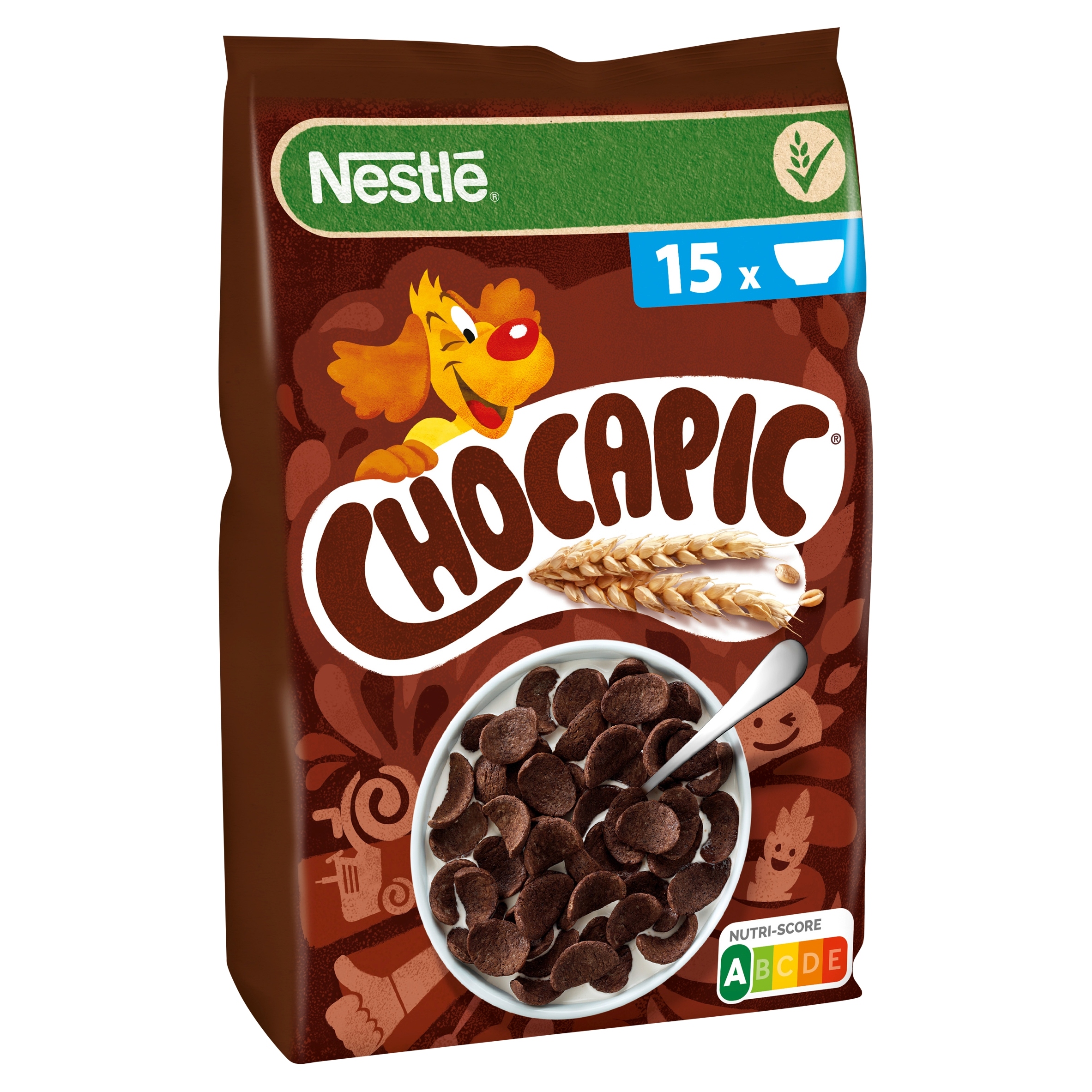 3x Nestle Snídaňové cereálie Chocopic 450 g