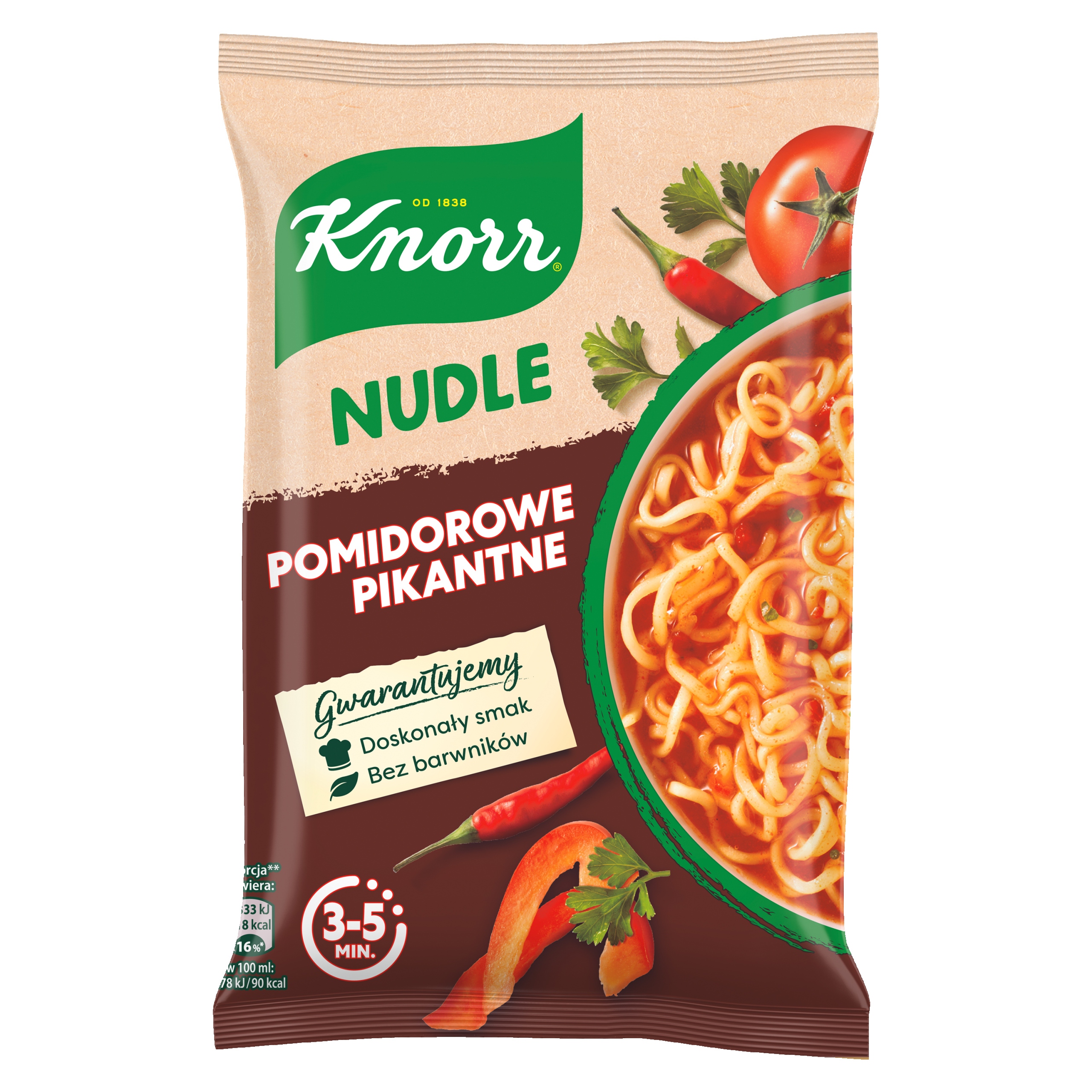 Levně 13 x Knorr Nudle instantní polévka Rajčatová pikantní 63 g