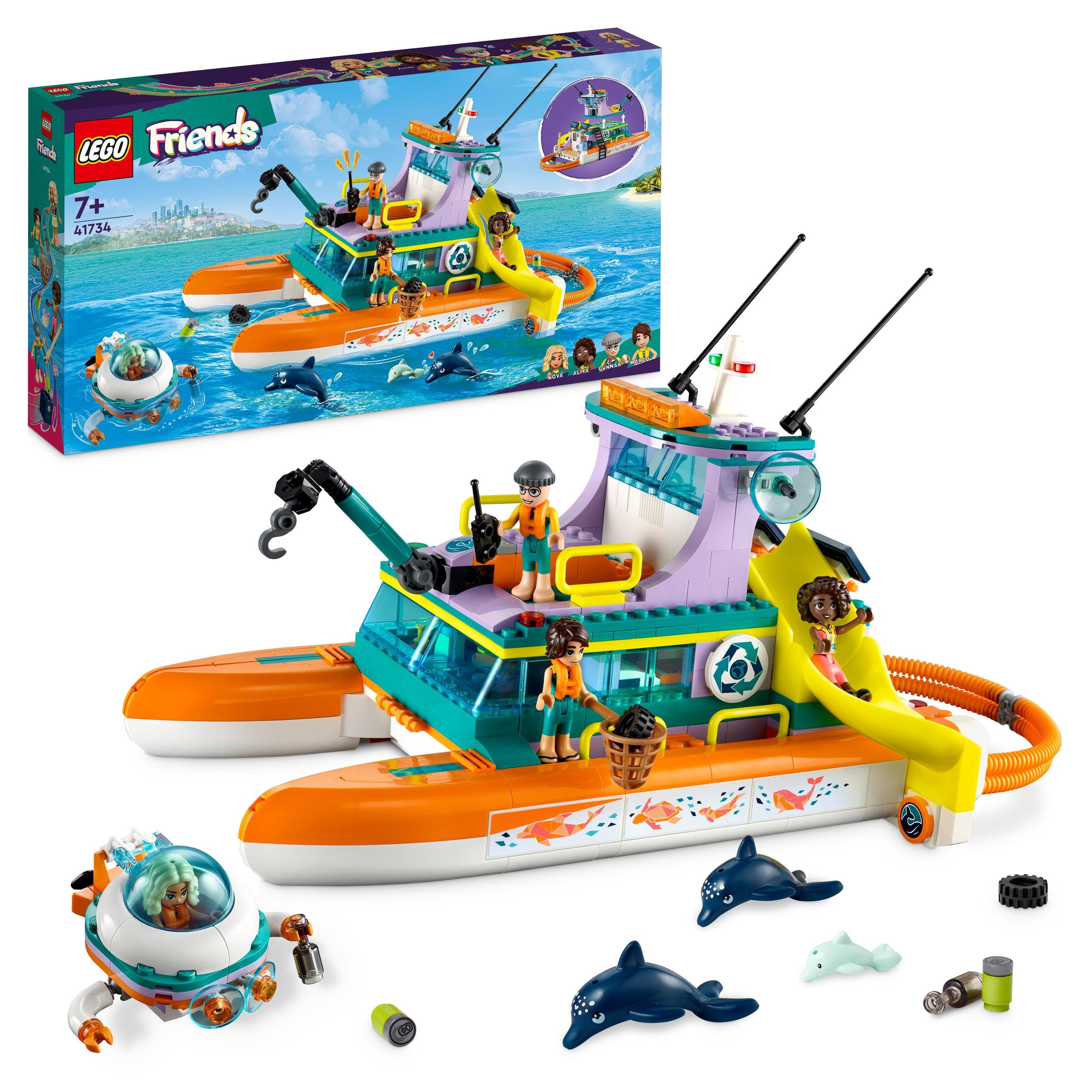 Lego Friends Námořní záchranná loď 41734