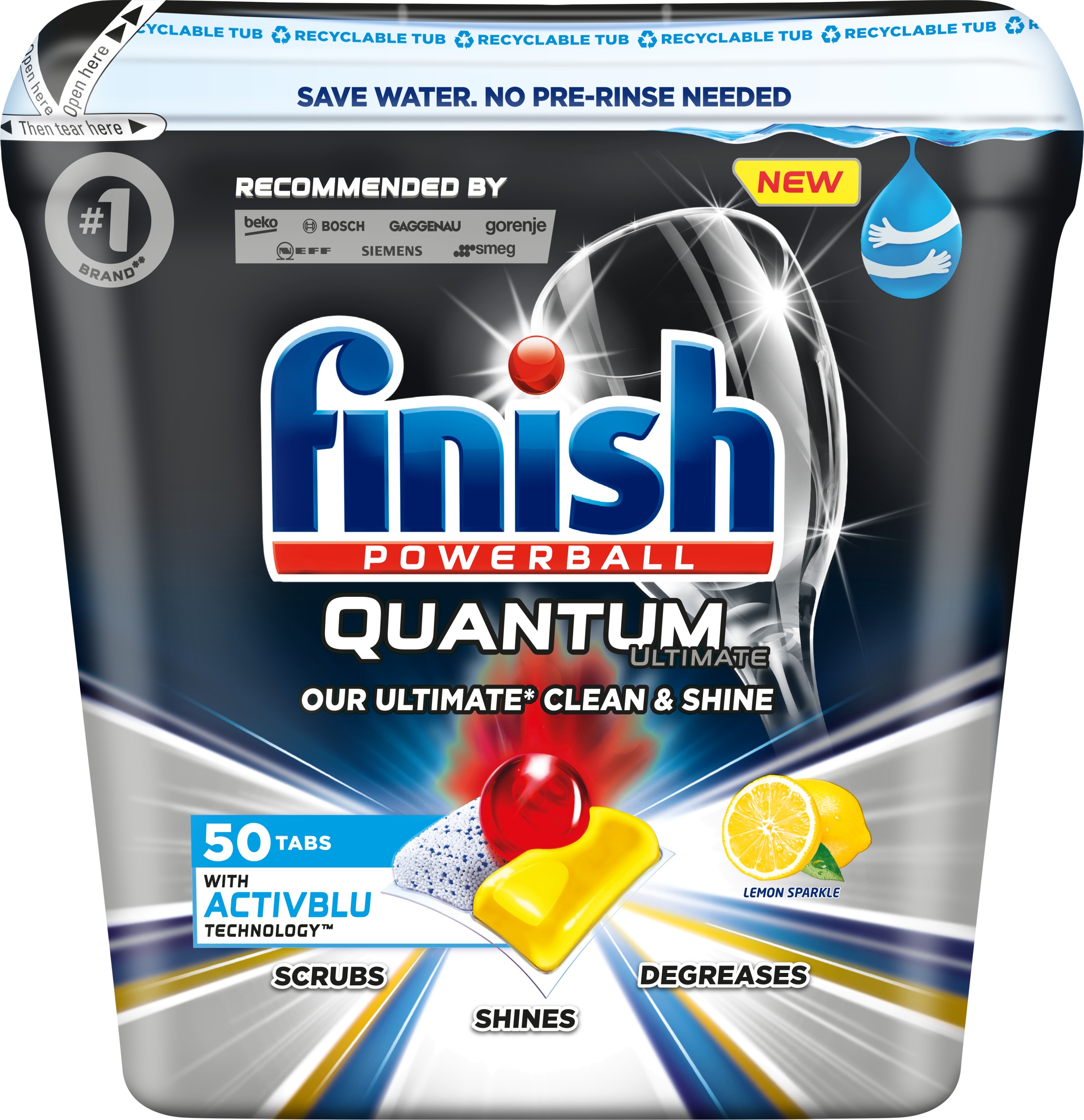 Finish Kapsle Ultimate All-in-1 50 Fresh