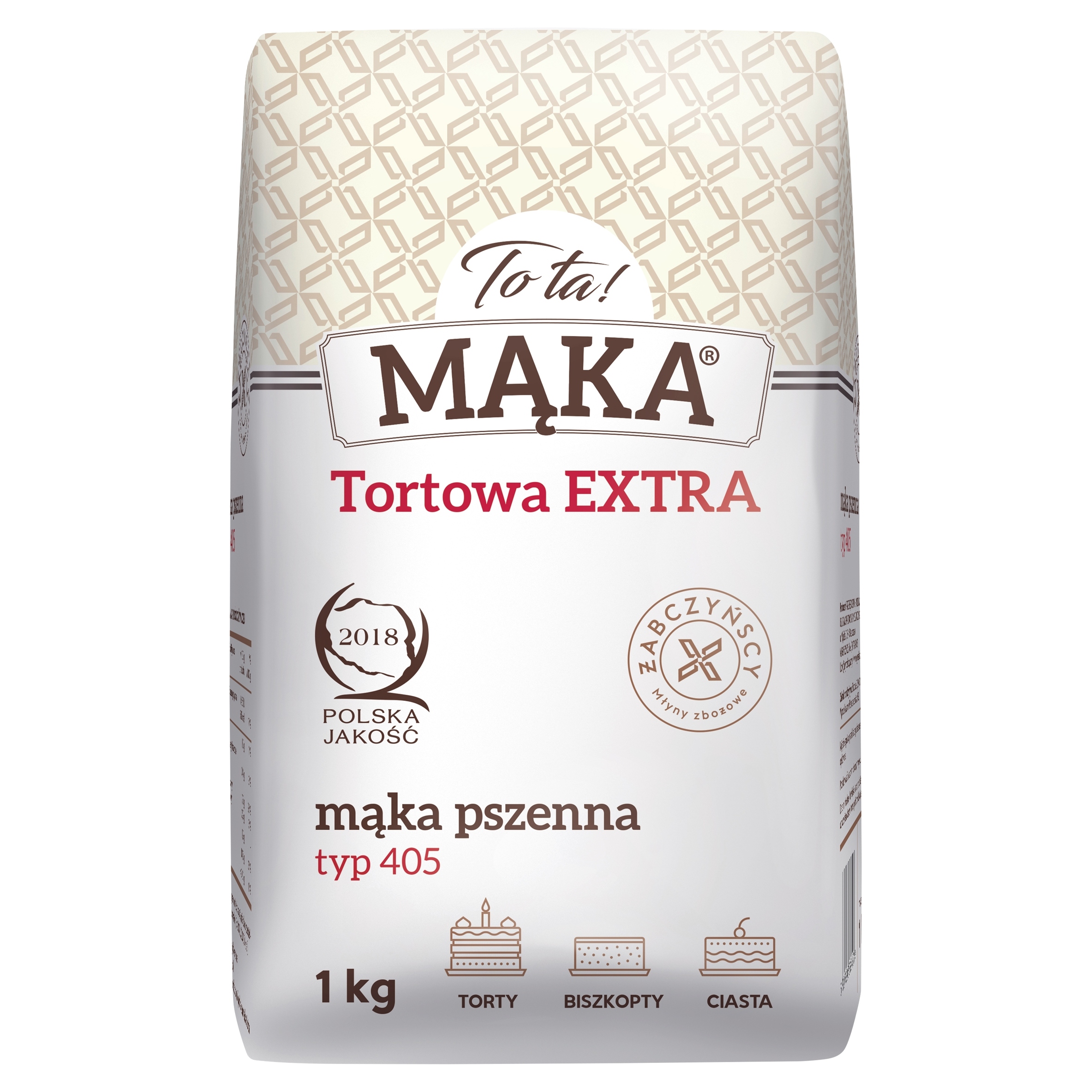 2X To je ta! Pšeničná mouka typ 405 dortová Extra 10x1kg