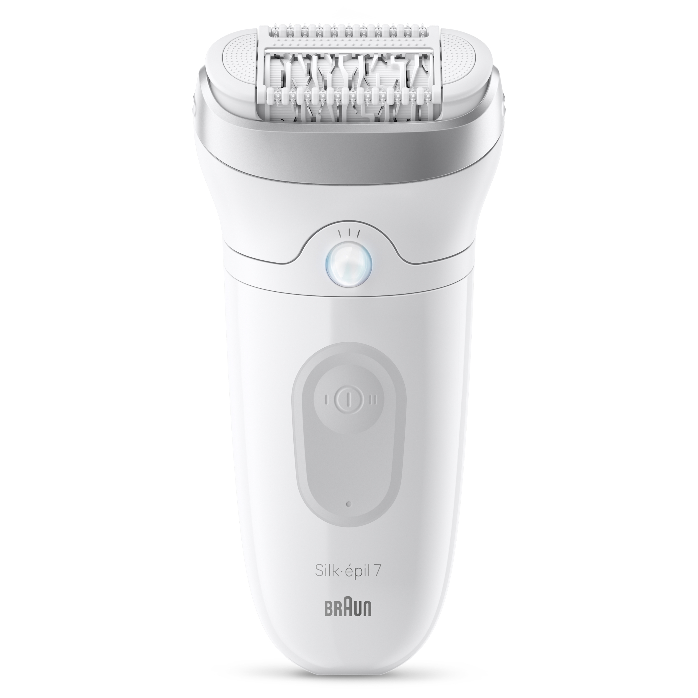 Braun Silk epil 7, Depilator Na Mokro/Sucho do depilacji dla kobiet Srebrny
