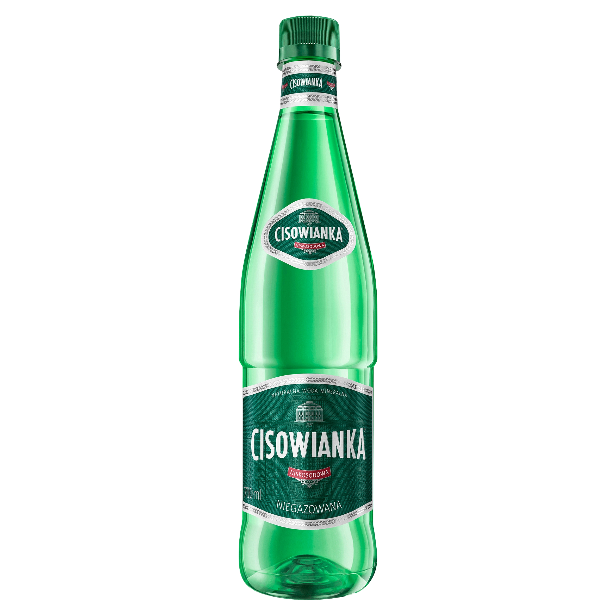 Levně Cisowianka neperlivá nízkosodná minerální voda 12 x 700 ml skleněná