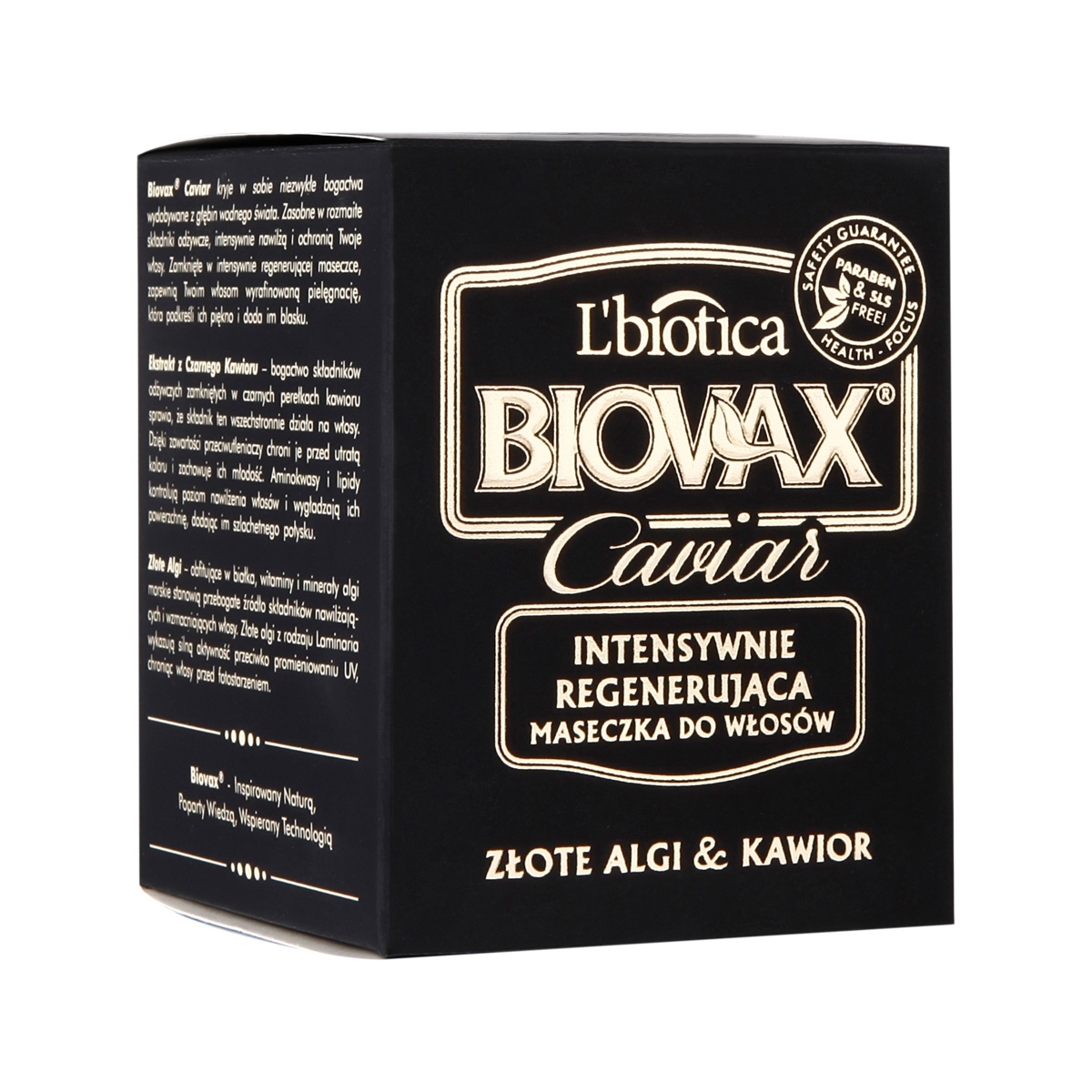 Biovax Glamour Caviar Intensivmaske Goldene Algen & Kaviar 150ml — 5