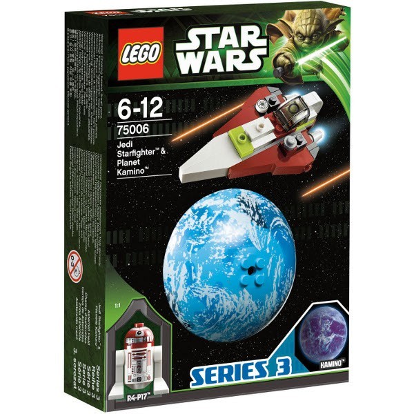 Lego Star Wars 75006 Jedi Starfighter a Kamino nový set stažen z Misb