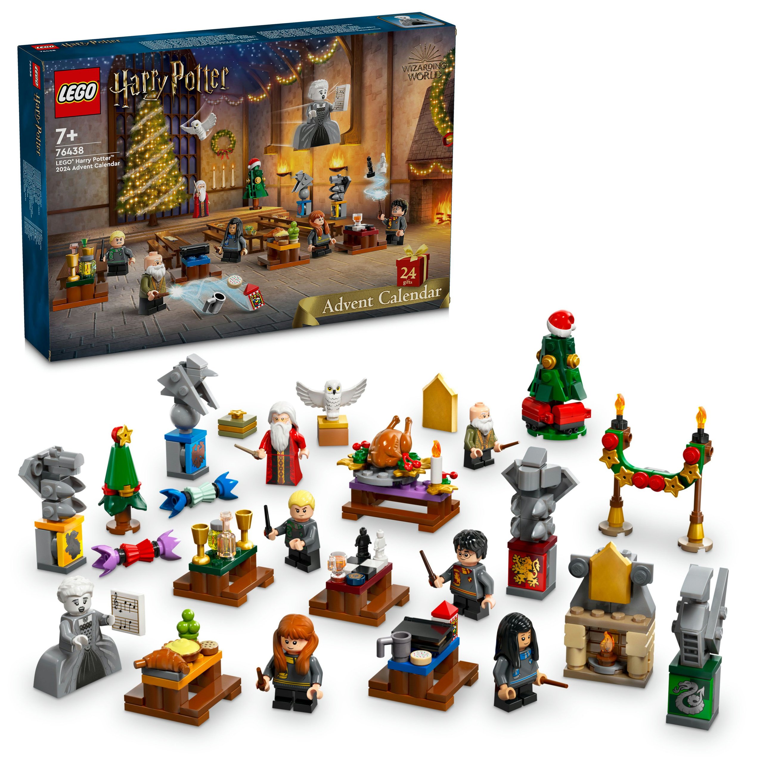 Lego 76438 Harry Potter Adventní kalendář 2024 rok zábava pro děti