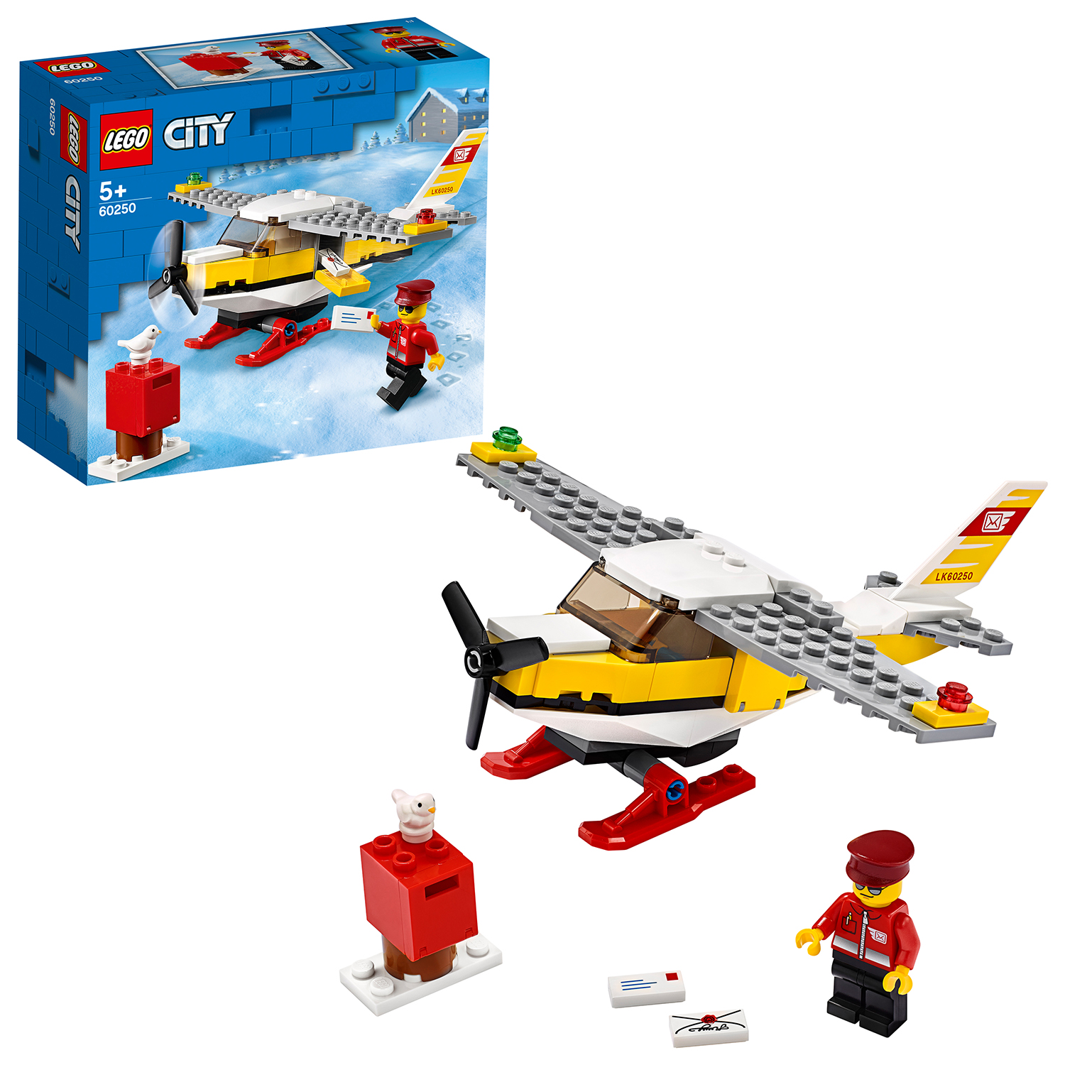 LEGO City 60250 - Samolot pocztowy